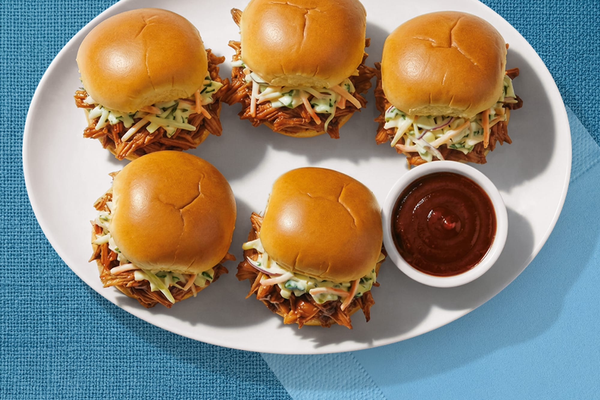 BBQ Chicken Sliders