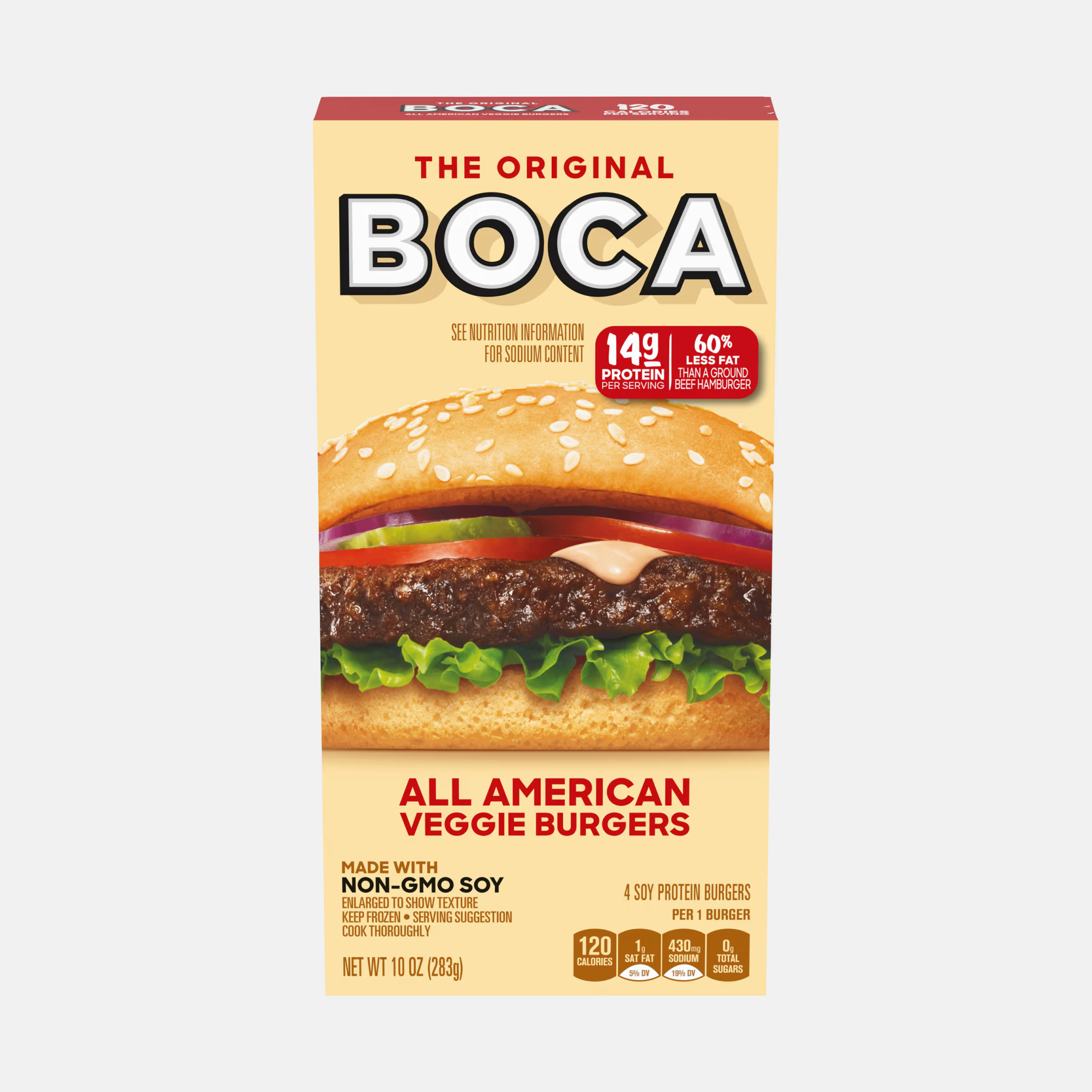 All American Veggie Burgers with Non-GMO Soy