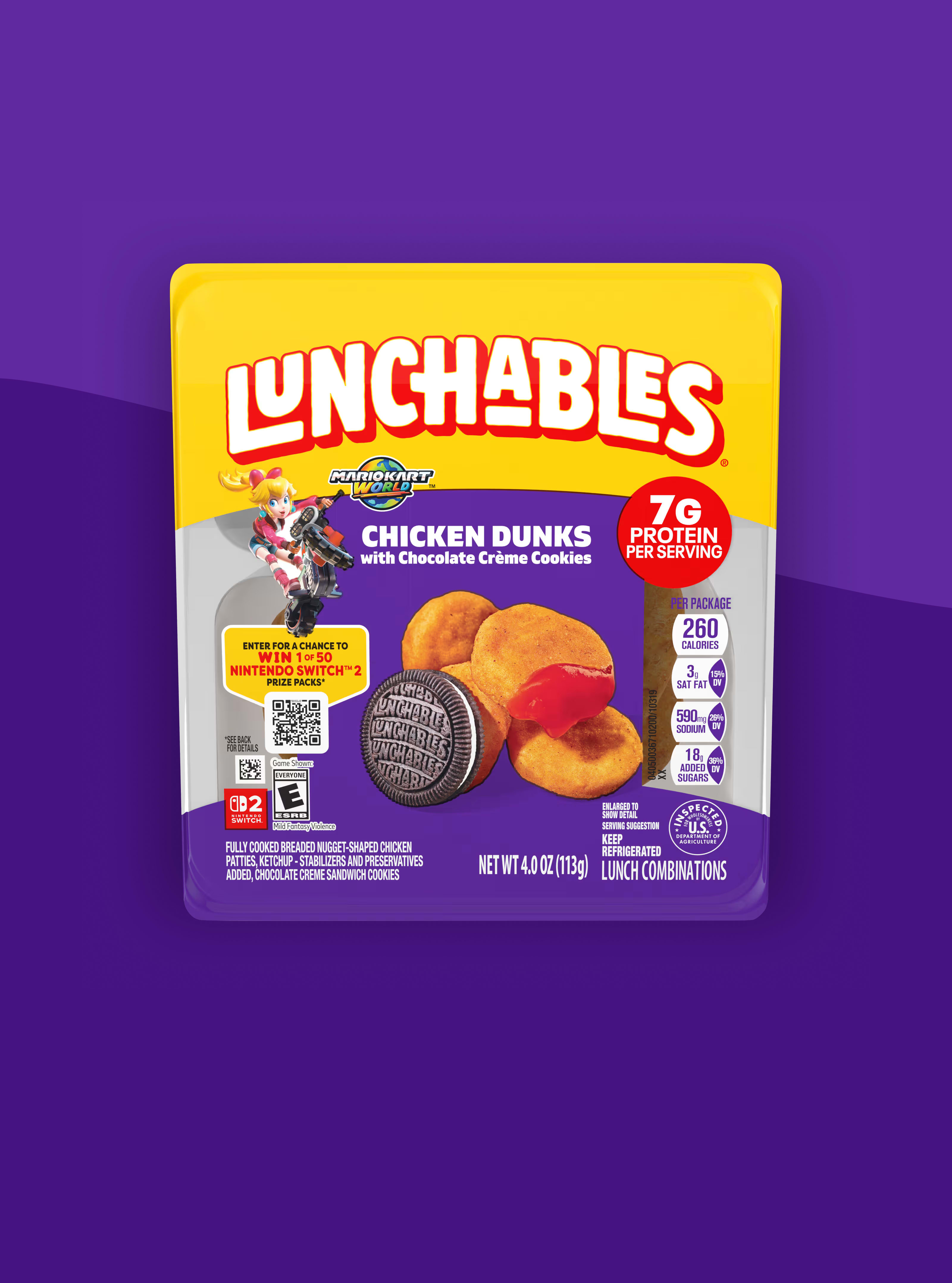 Chicken Dunks with Chocolate Creme Cookies