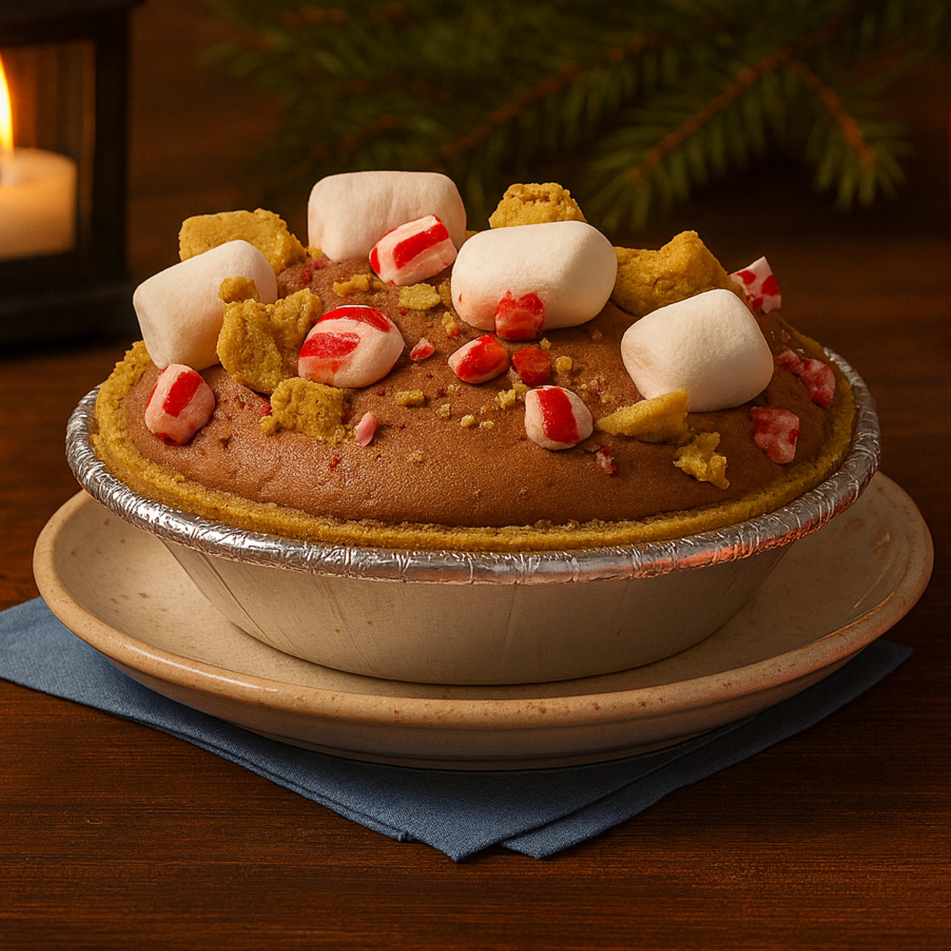 Peppermint Hot Cocoa Mini Pies