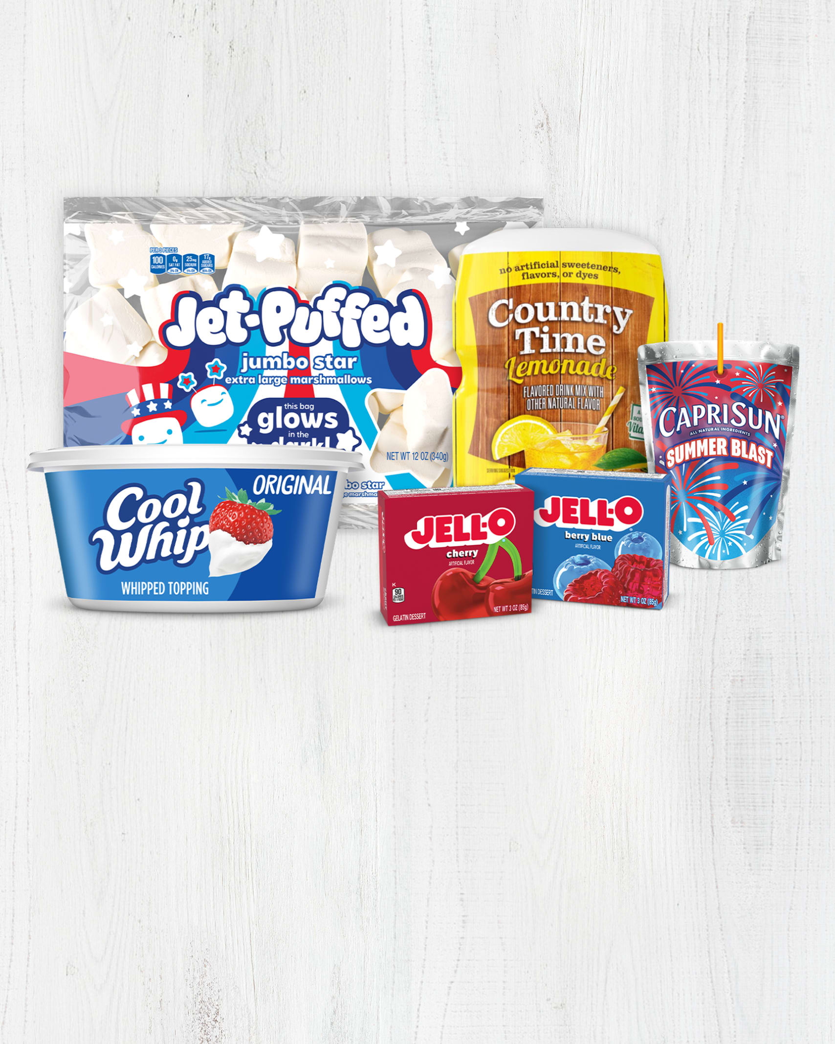 Assortment of Desserts and Drink Mixes for Summer Gatherings