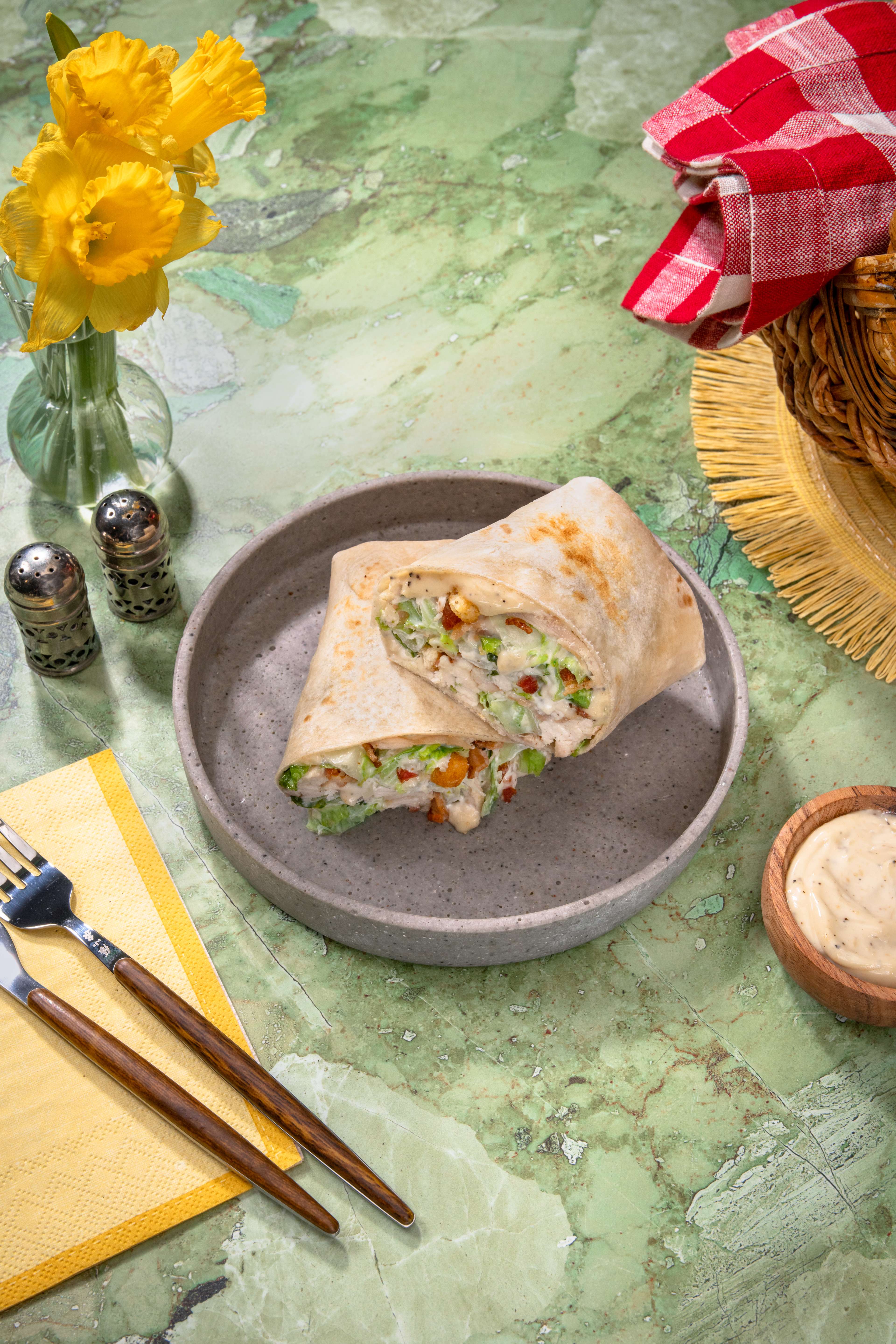 An image of Chicken Caesar Wrap