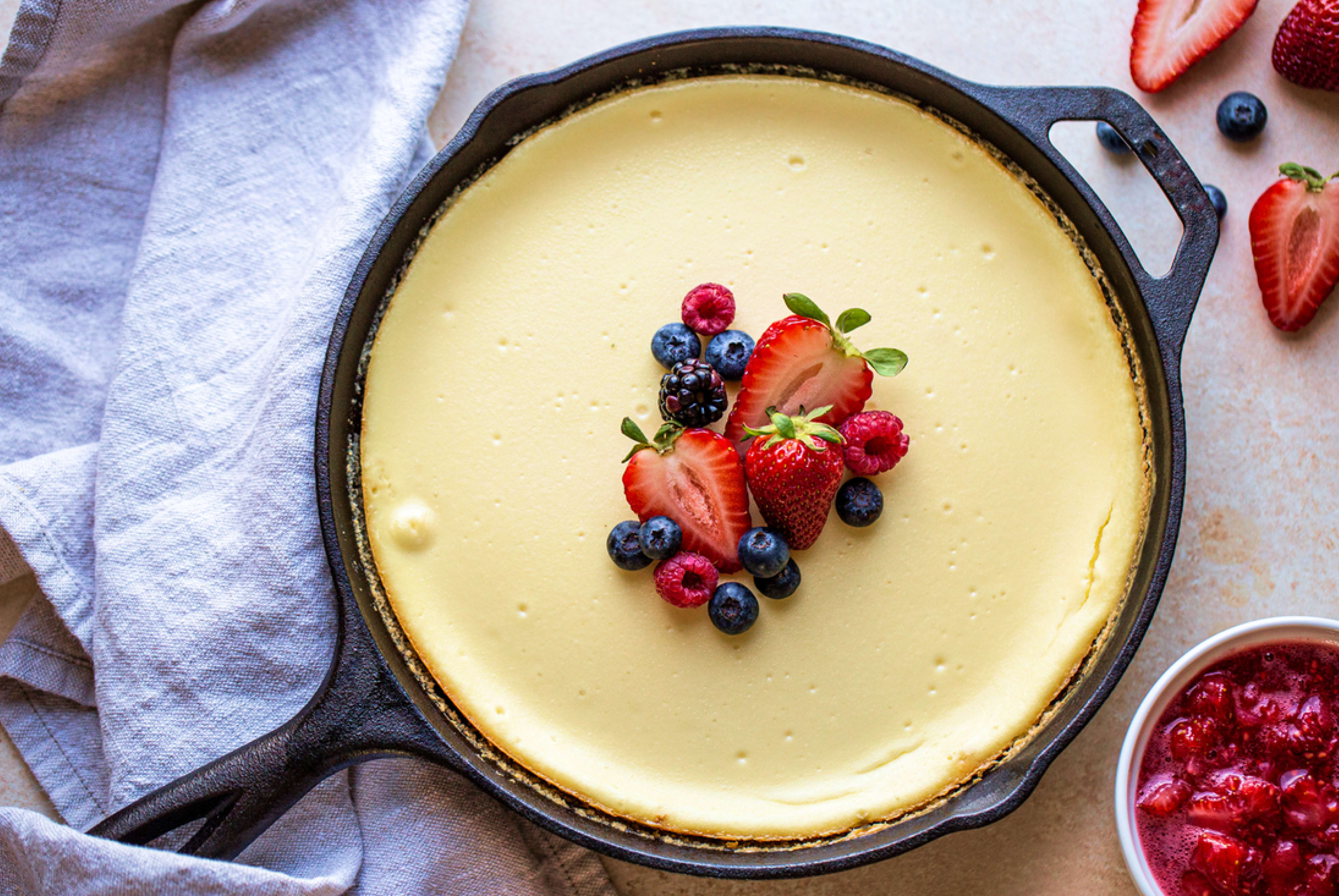 Creamy, dreamy, and unbelievably easy! In just 3 steps, this classic Philadelphia 3-Step Cheesecake comes together for a rich, indulgent treat.