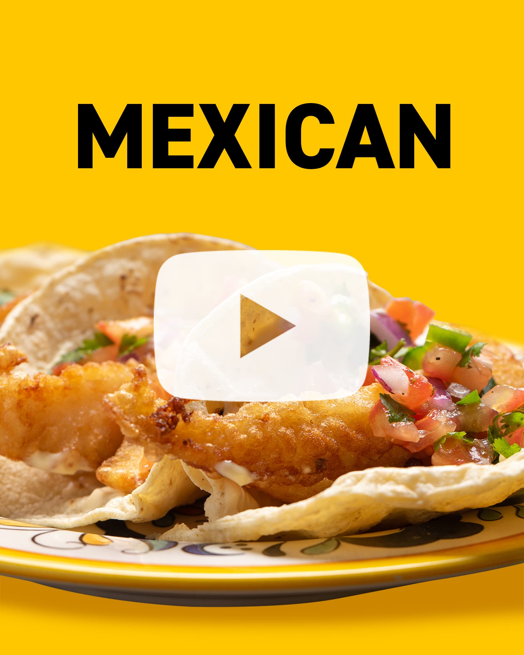 Watch video to learn how to elevate Mexican dishes like fish tacos with Kraft Heinz products.