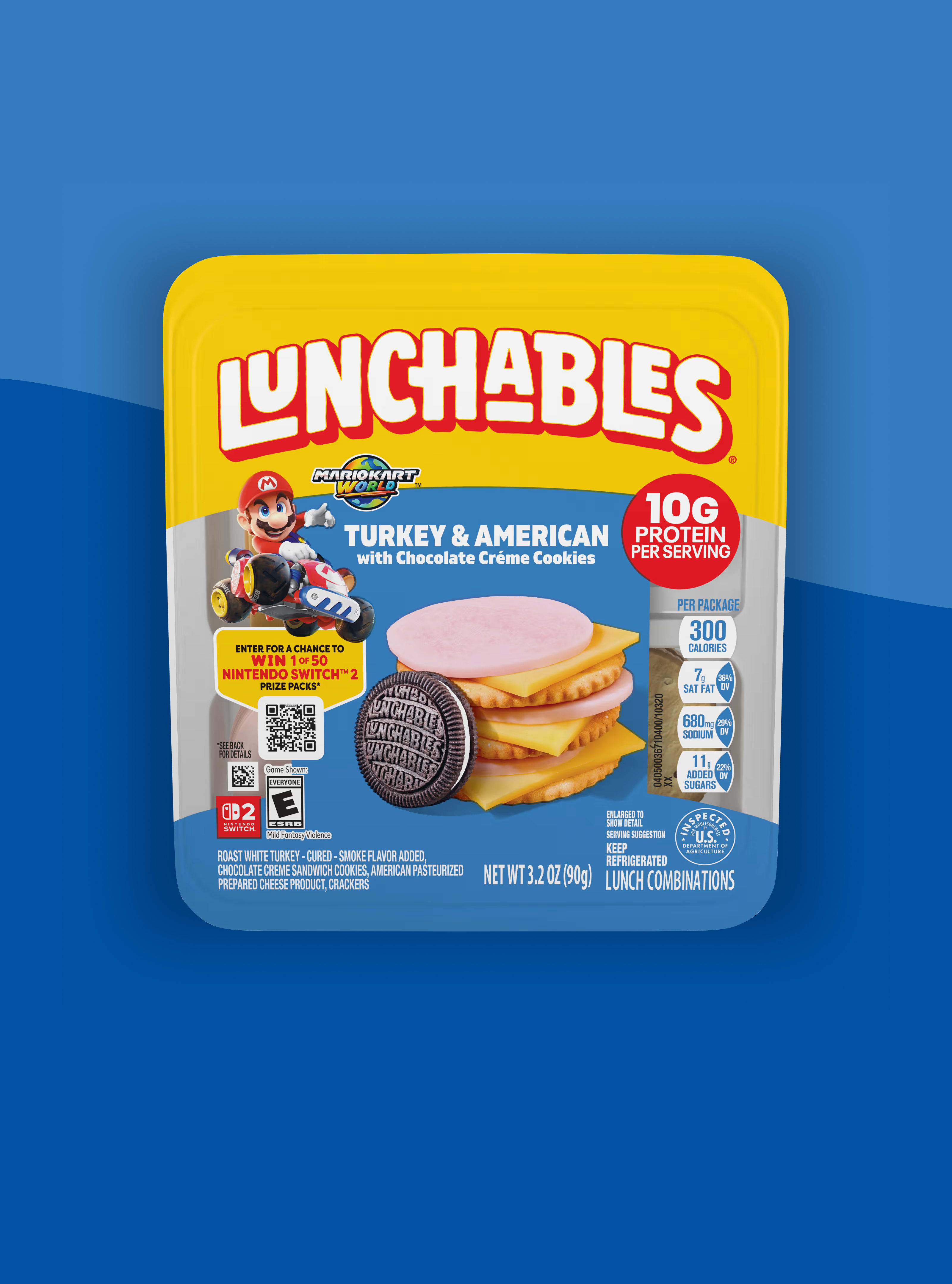 Turkey & American with Chocolate Cookie