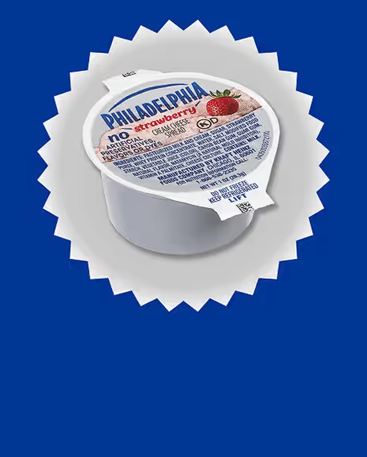 Philadelphia Strawberry Cup - 100x1oz