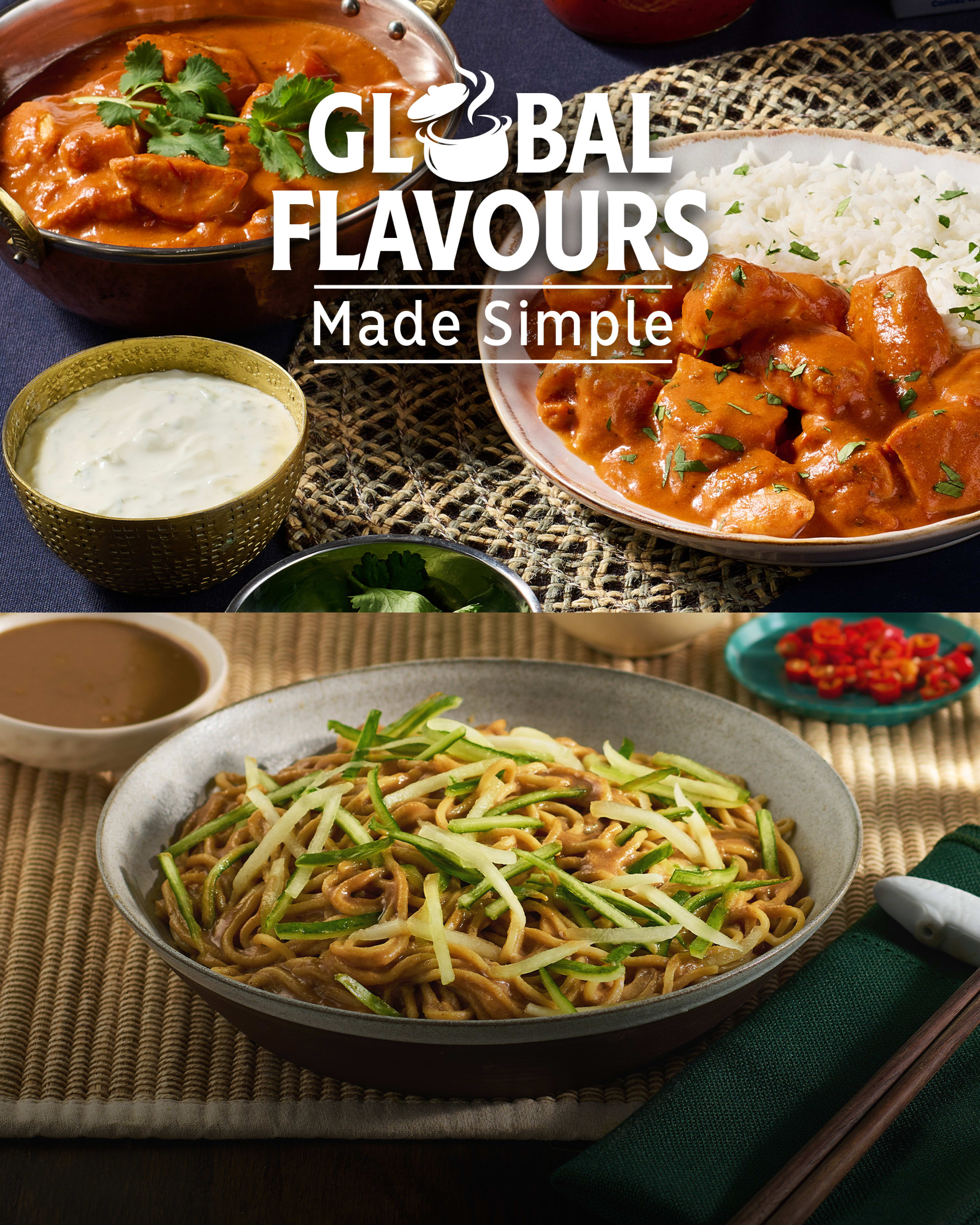 Explore Global Flavours recipes made simple
