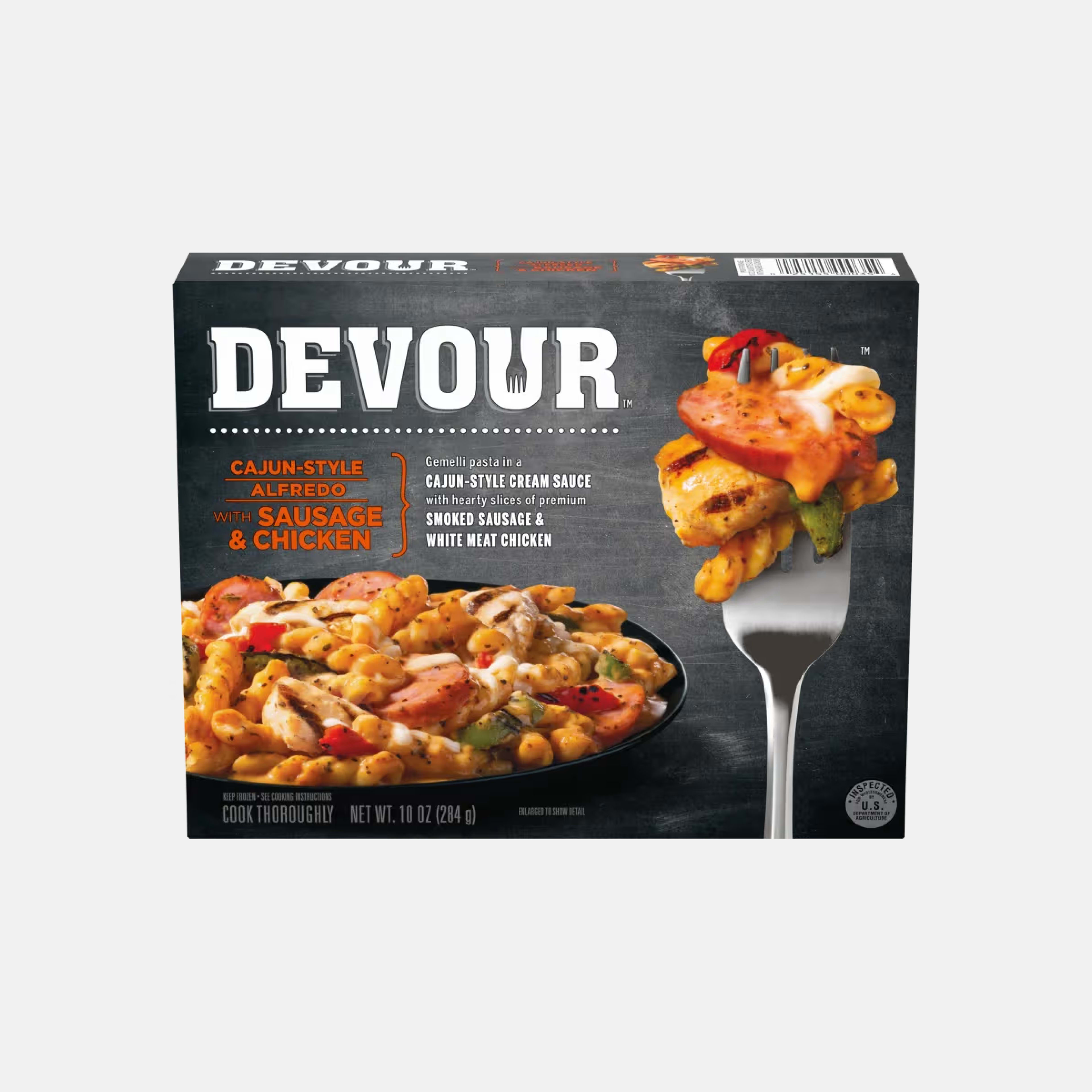 Cajun-Style Alfredo with Smoked Sausage & Chicken Frozen Meal