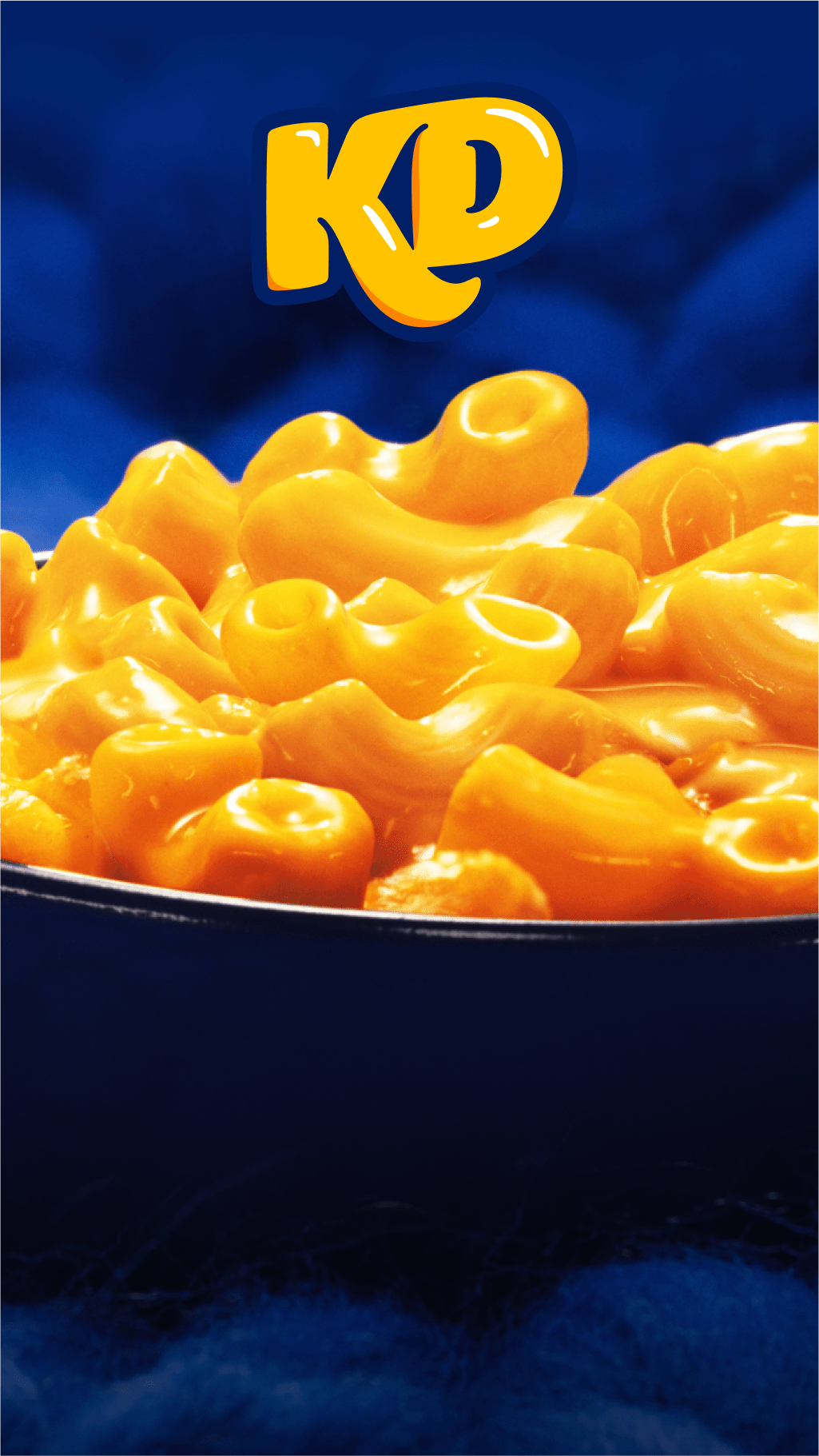 Bol de macaroni au fromage Kraft Dinner.