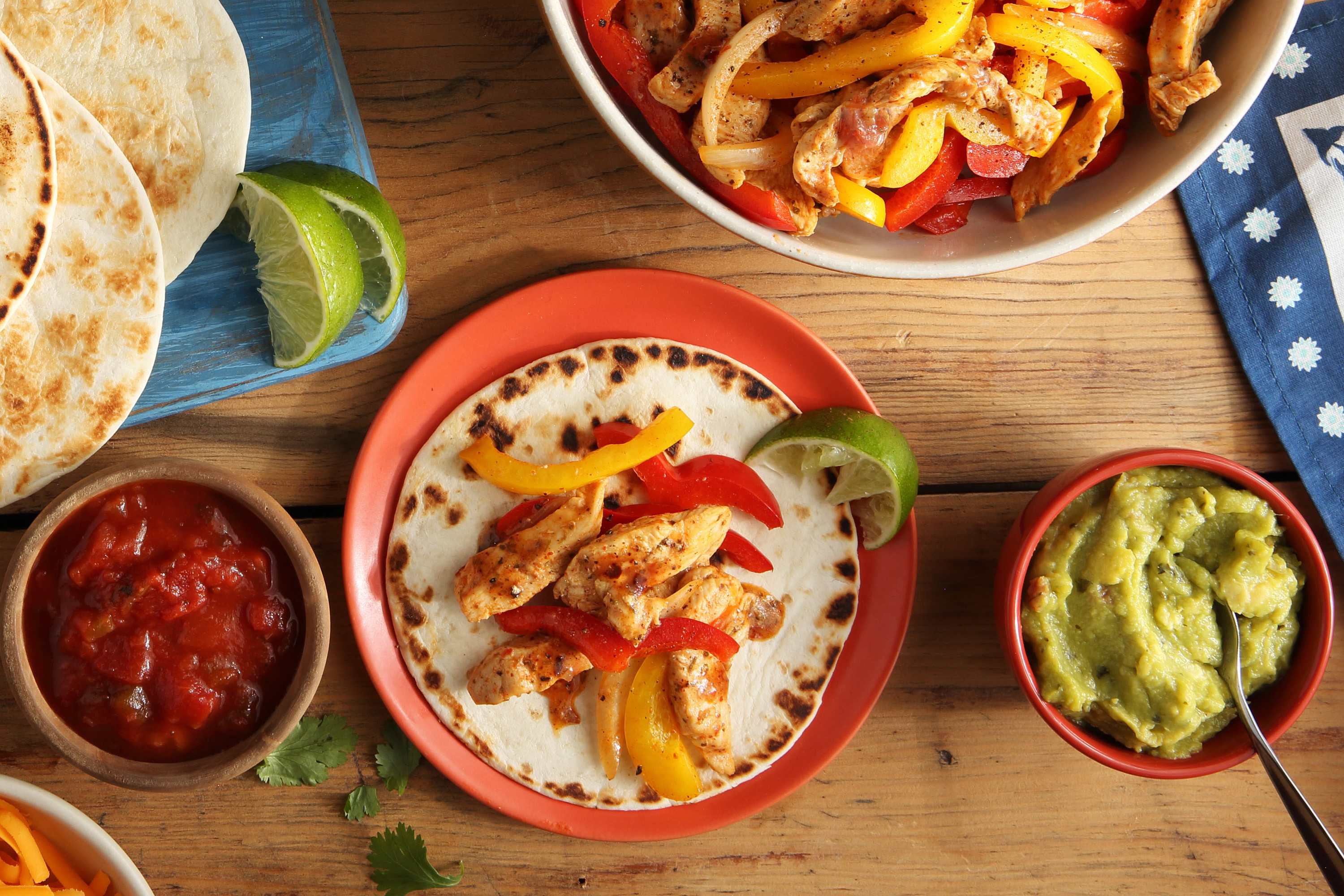 Air-Fryer Mini Chicken Fajitas