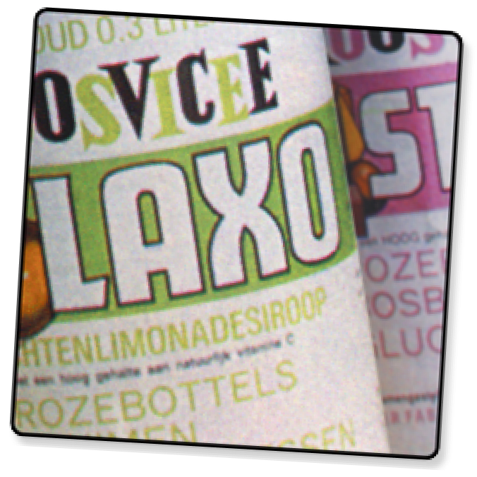 Een oude advertentie voor Roosvicee.