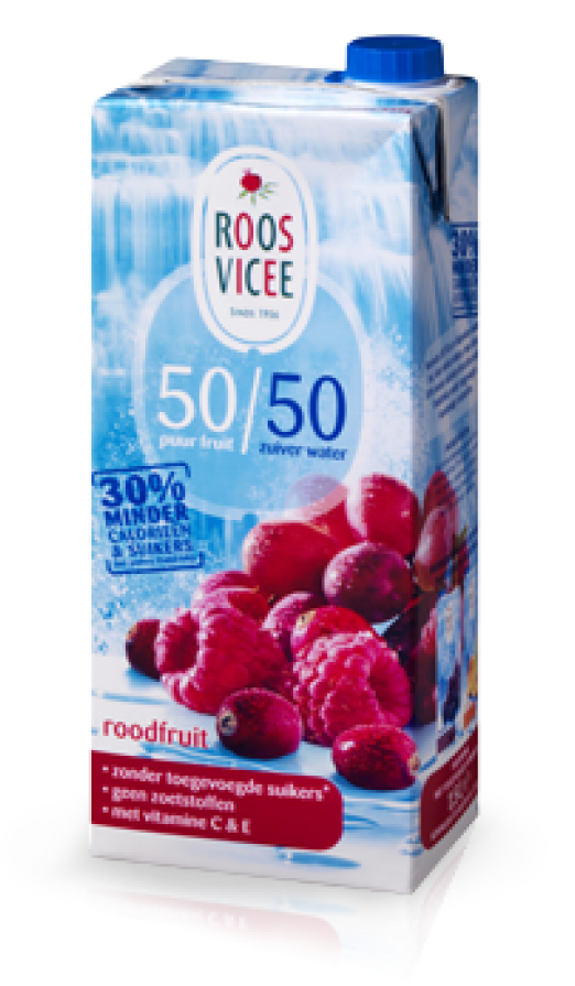 Een Roosvicee sapdoos.