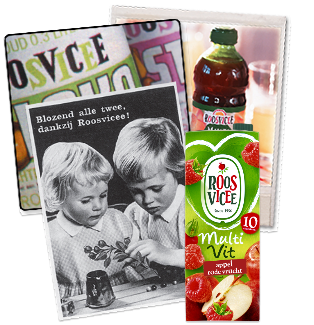 Een oude krantenadvertentie.