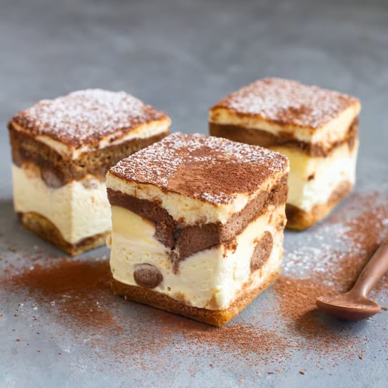 Frozen Tiramisu Squares