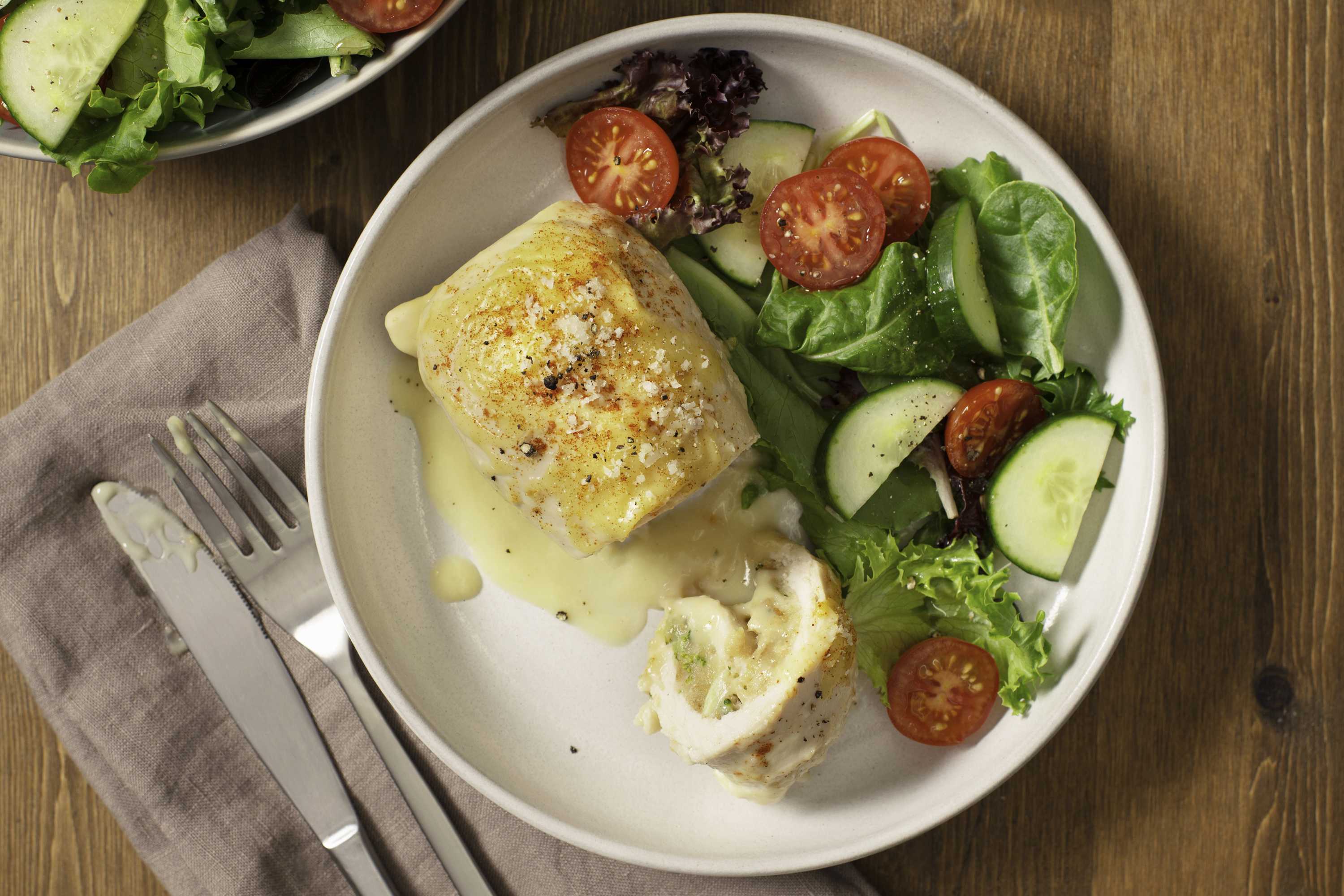 Paupiettes au brocoli en sauce