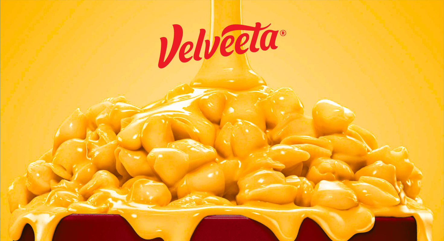 Velveeta cheese and macaroni.