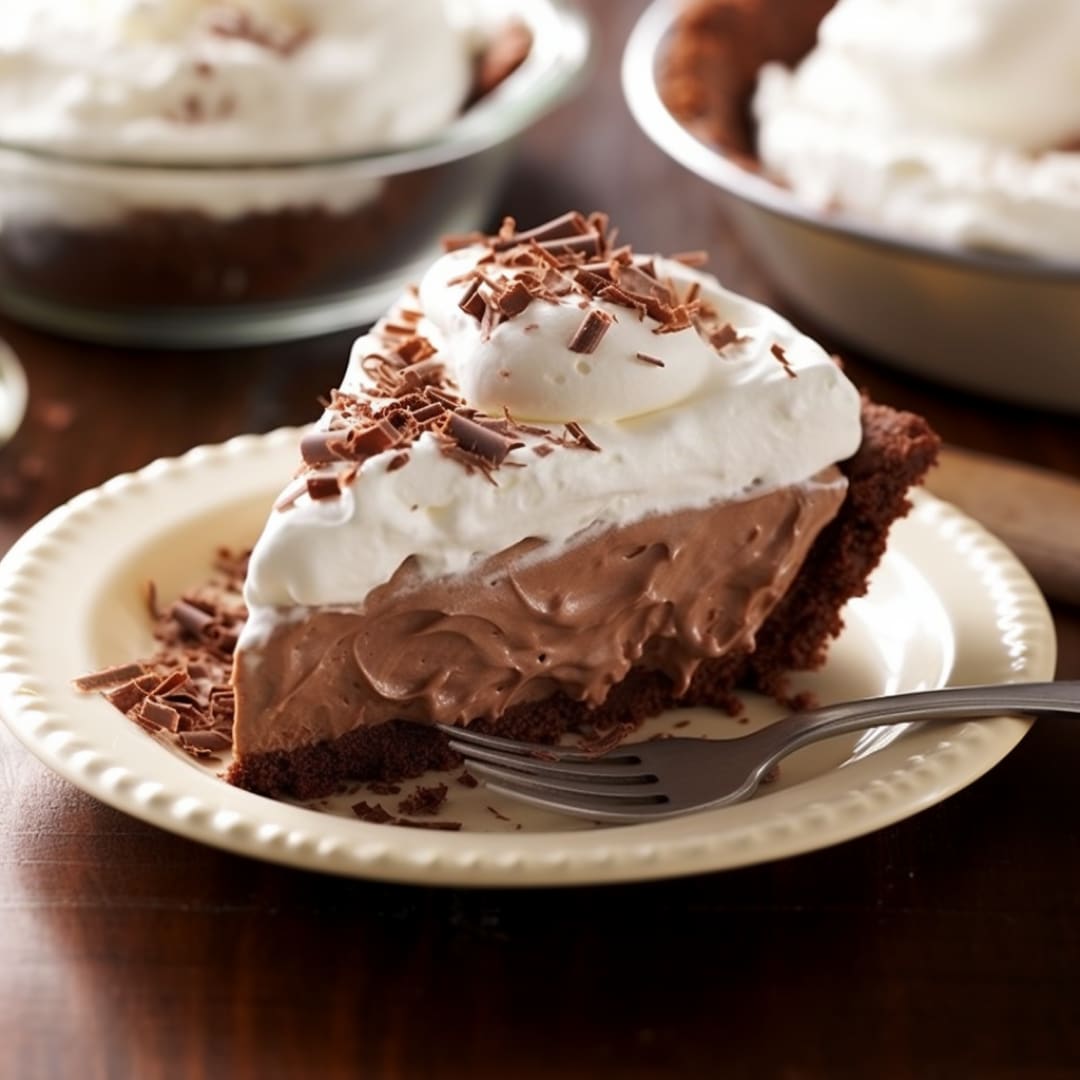 The easiest no-bake dessert! This Jell-O Chocolate Pudding Pie is rich, creamy, and topped with Cool Whip for the perfect bite every time.
