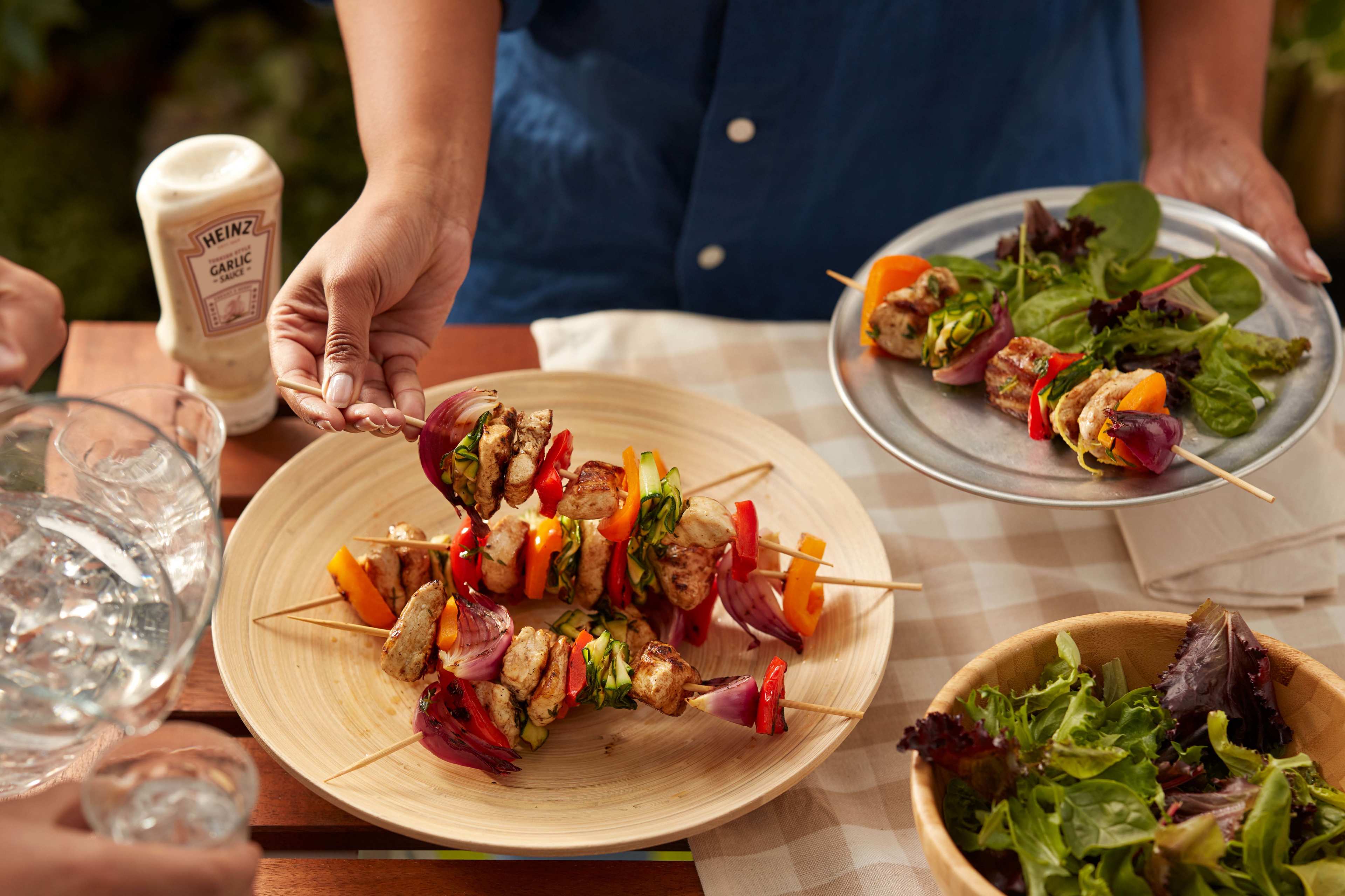 Kycklingvingar med klibbig ketchupglaze