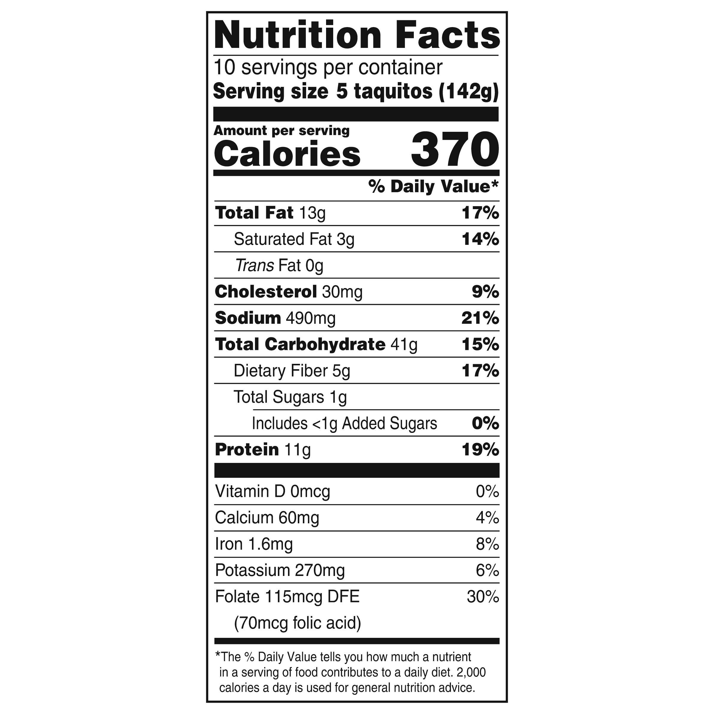 Nutrition info for this product.