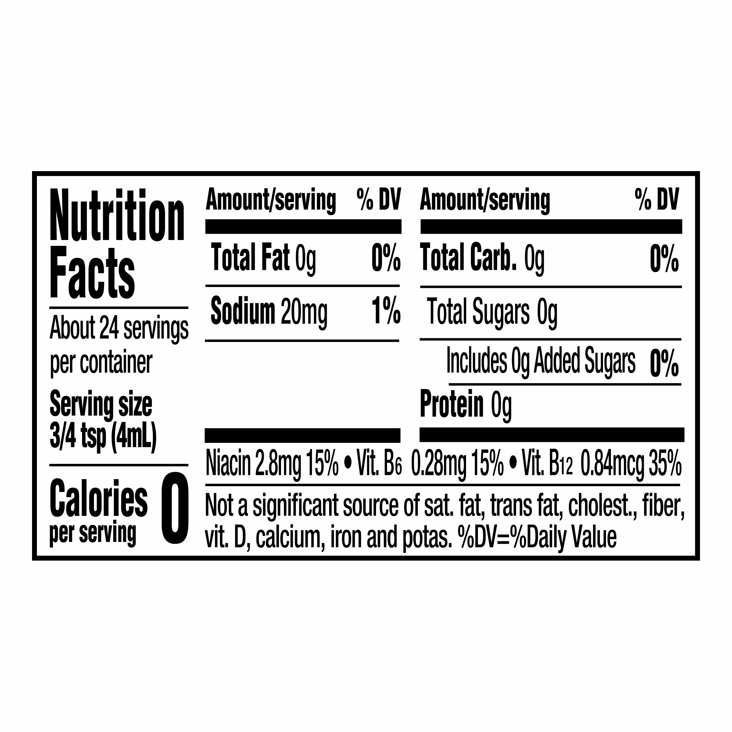 Nutrition info for this product.
