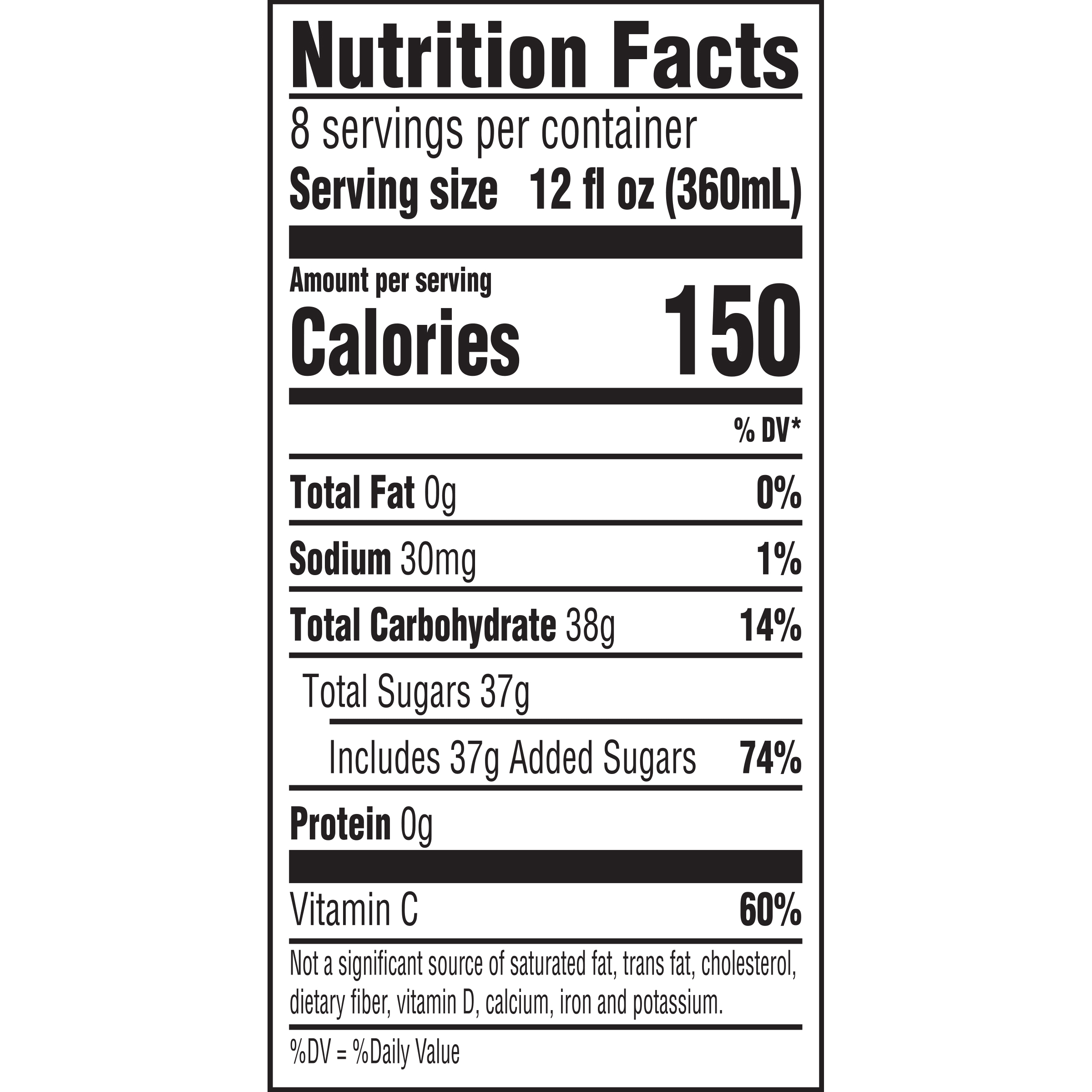 Nutrition info for this product.