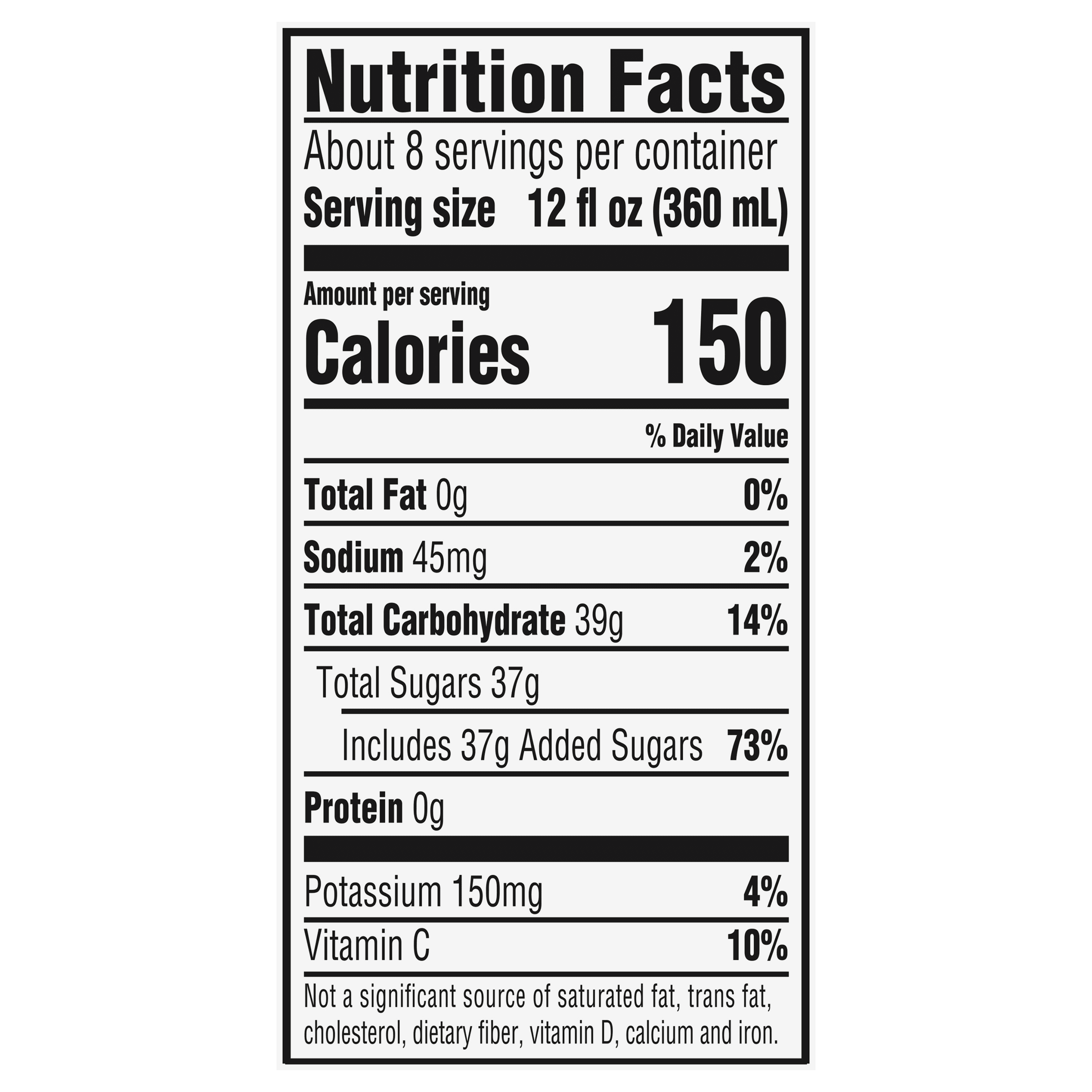 Nutrition info for this product.