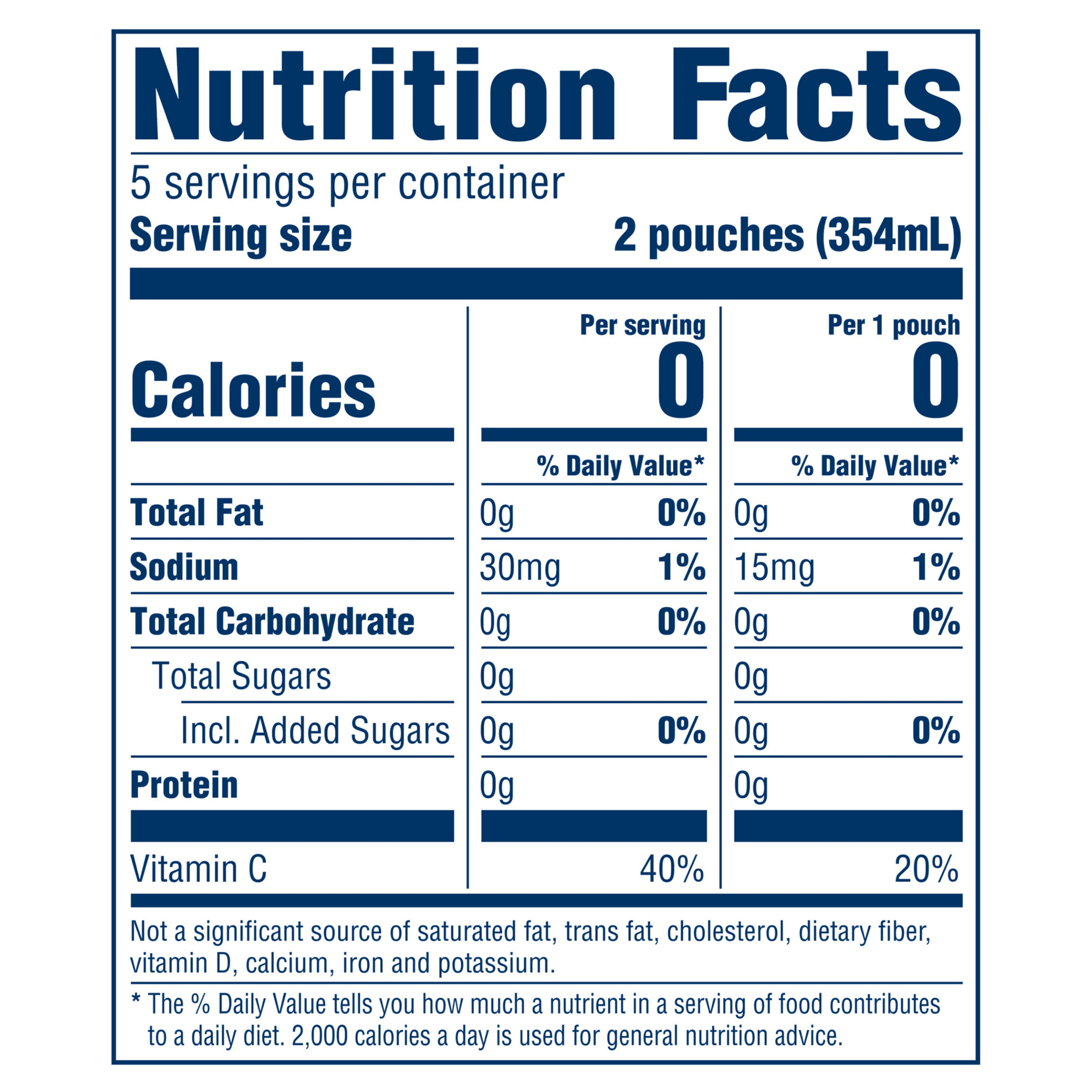 Nutrition info for this product.