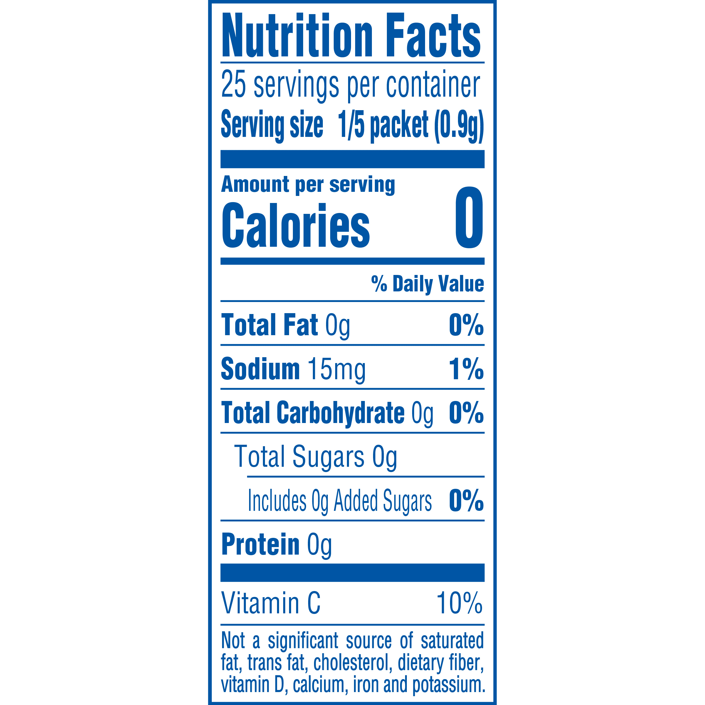 Nutrition info for this product.
