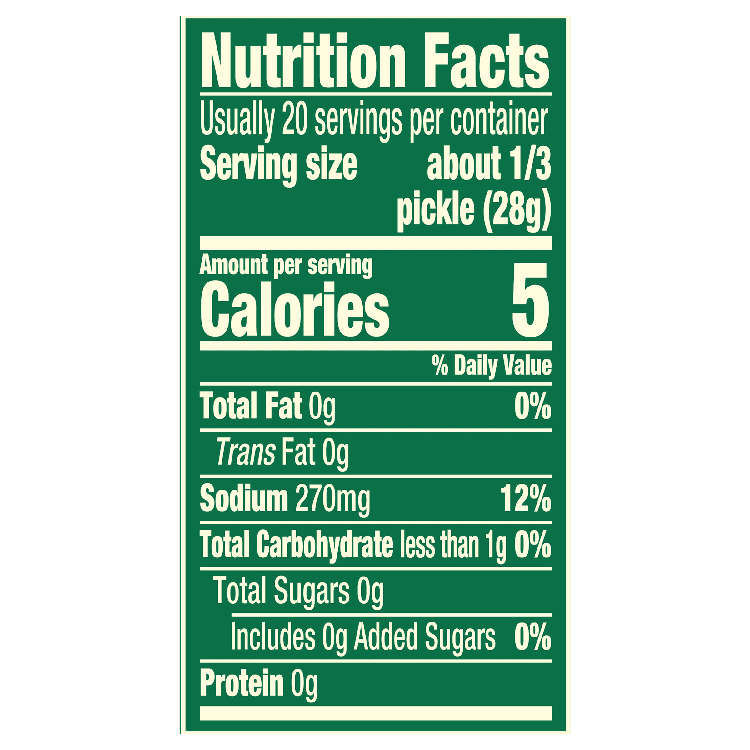 Nutrition info for this product.