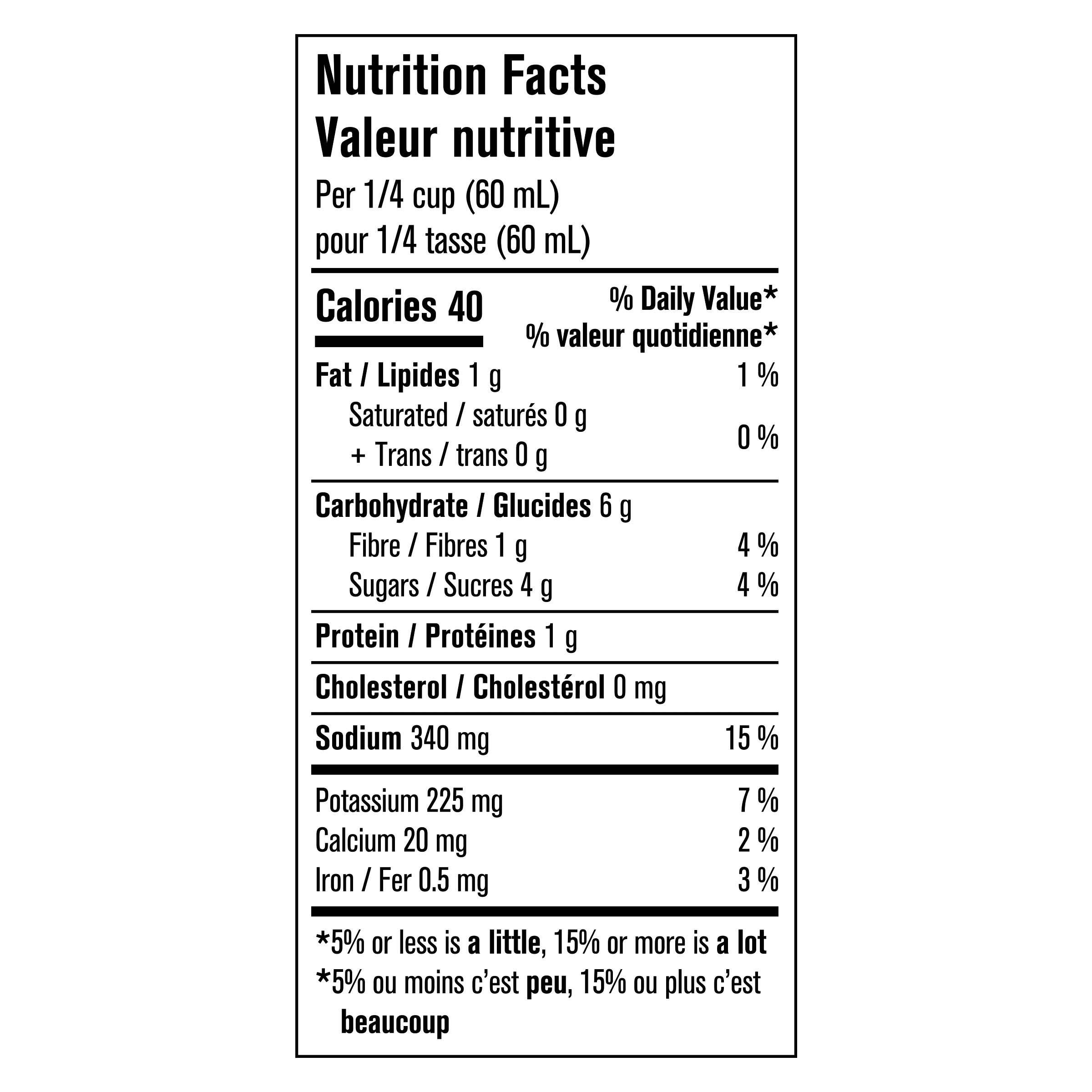 Nutrition info for this product.