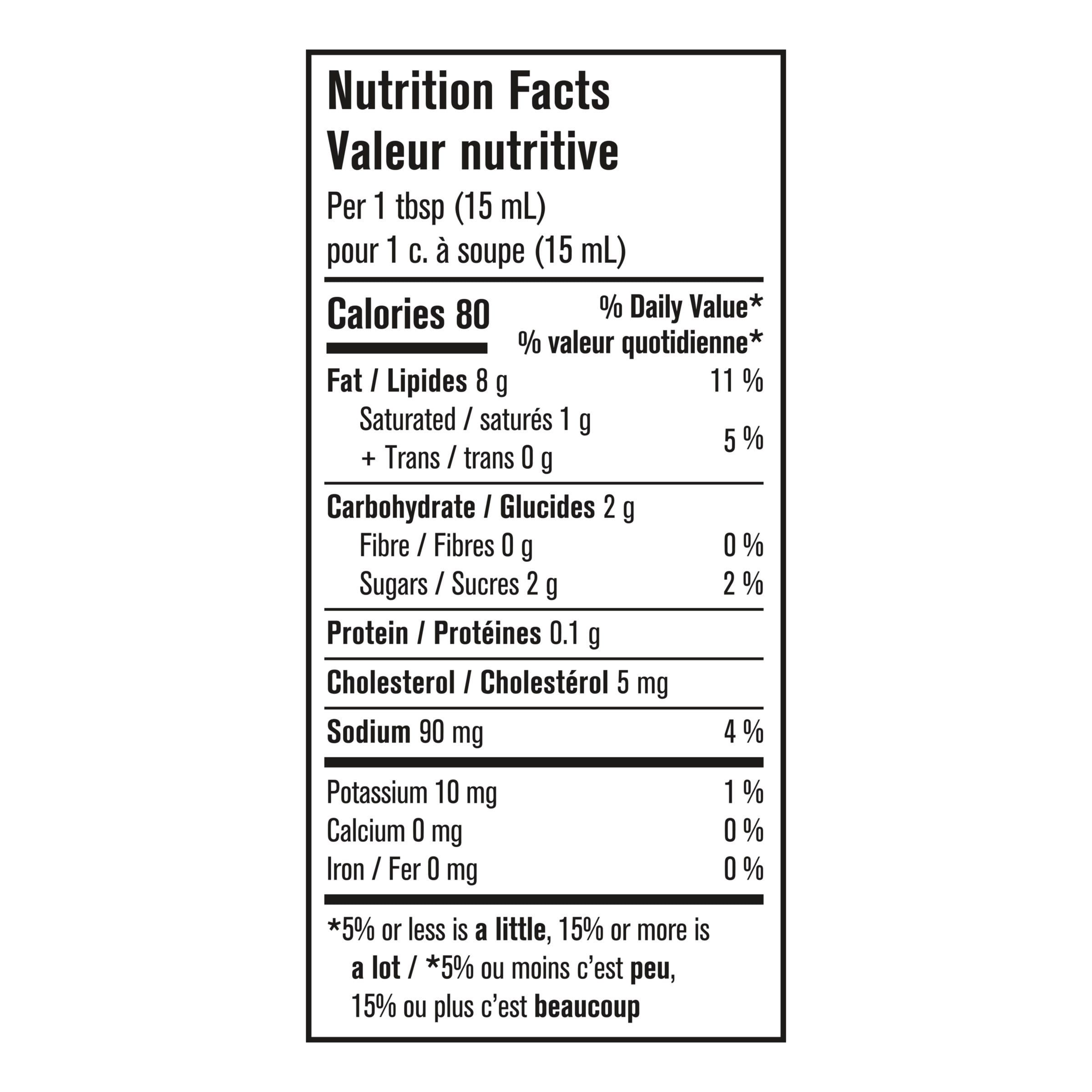 Nutrition info for this product.