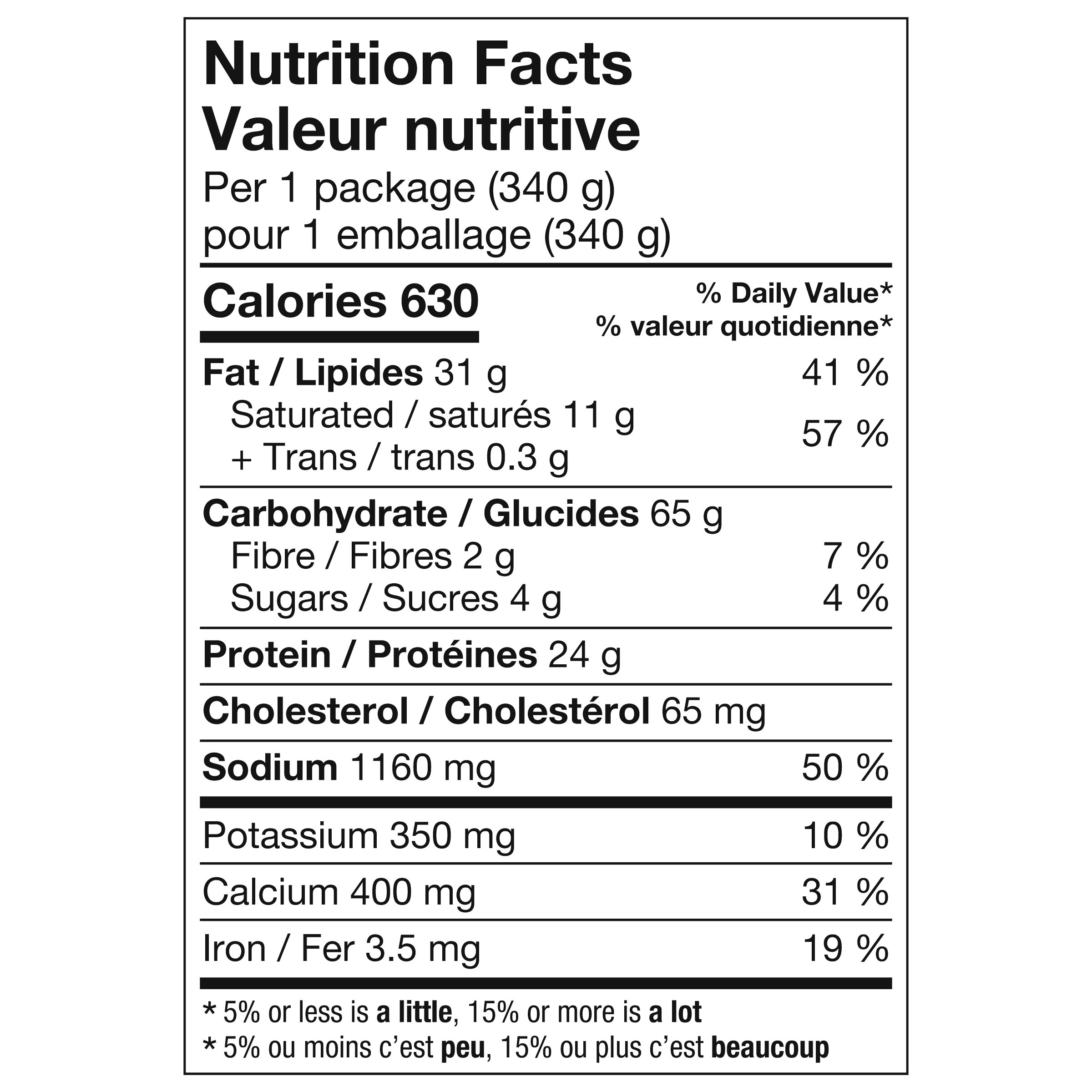 Nutrition info for this product.