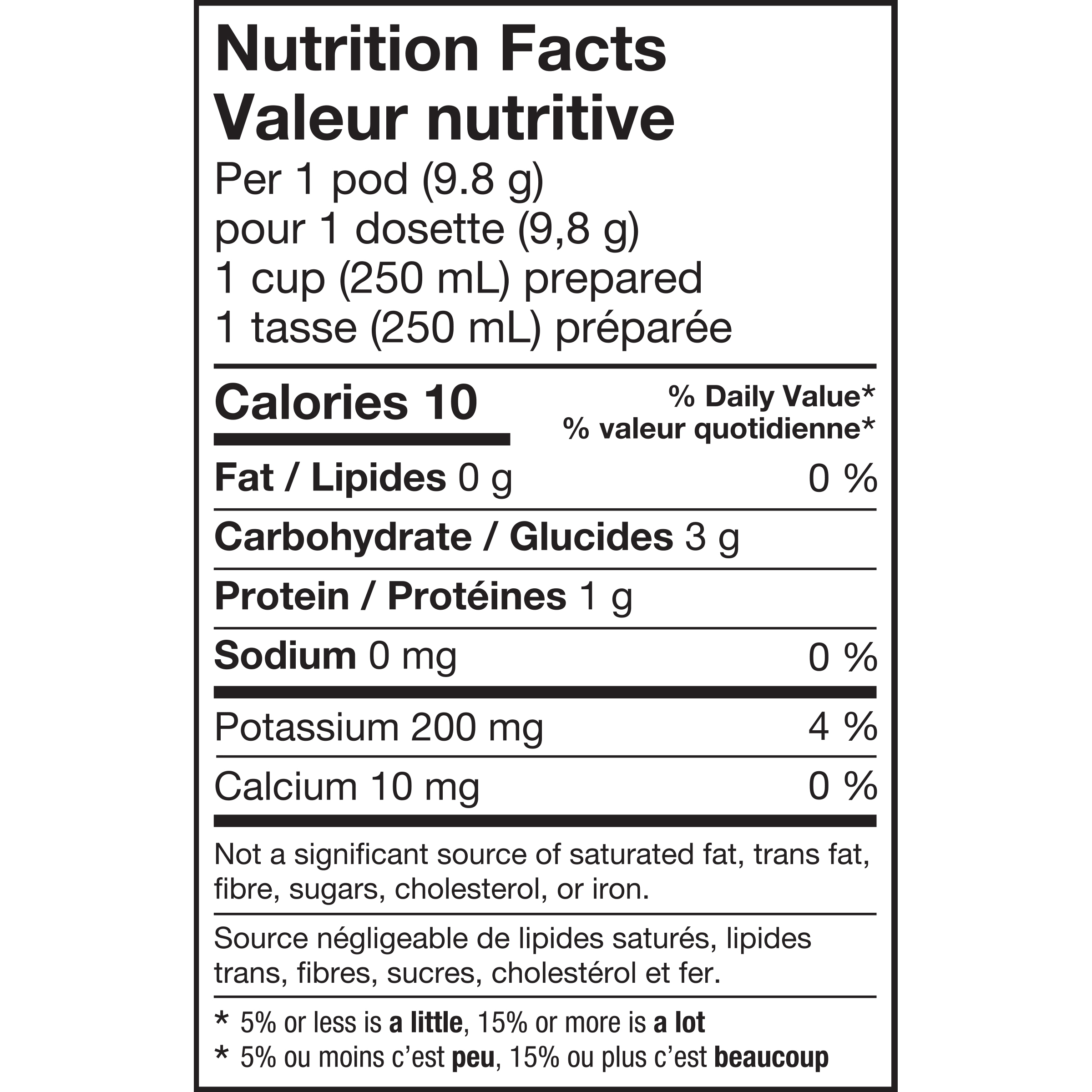 Nutrition info for this product.