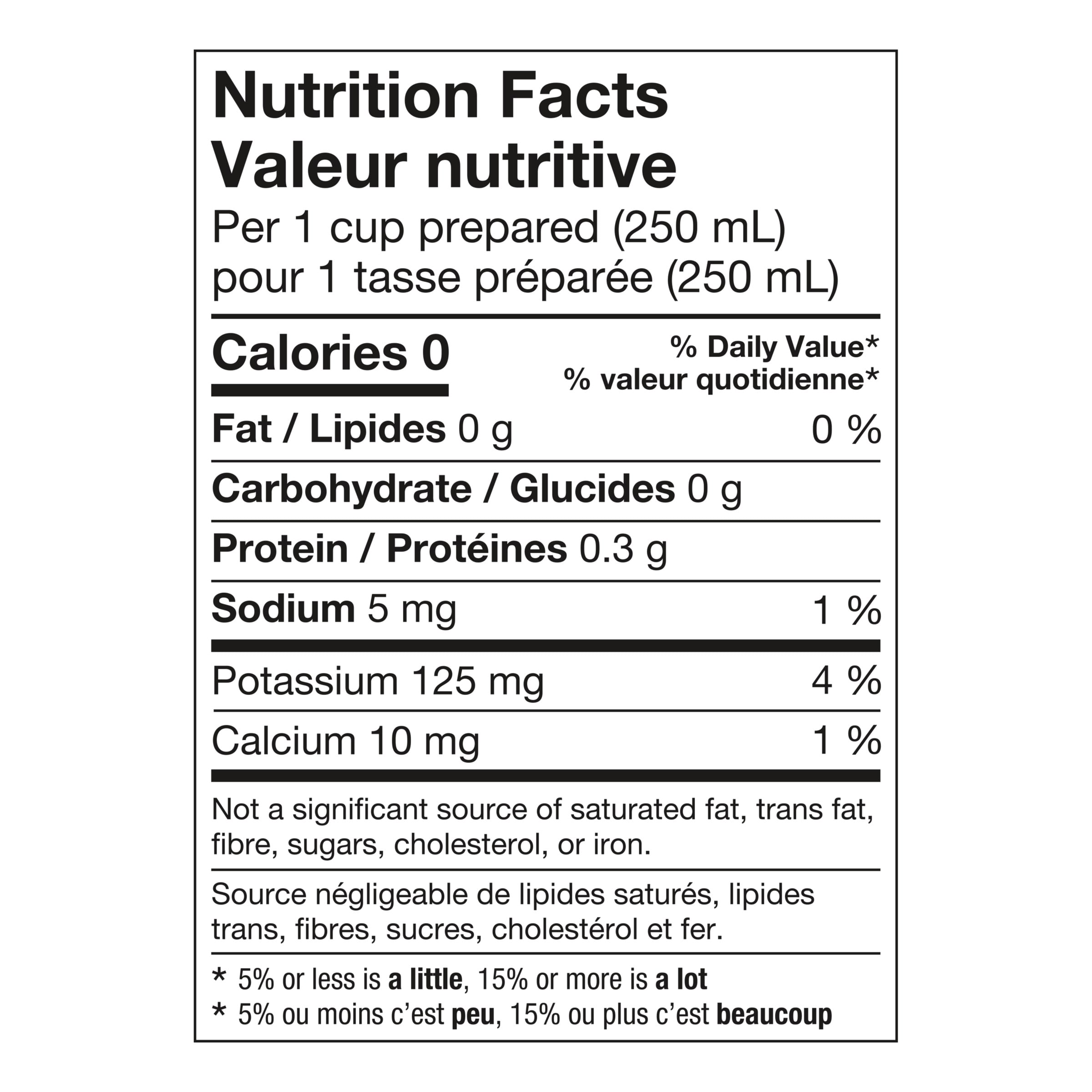 Nutrition info for this product.
