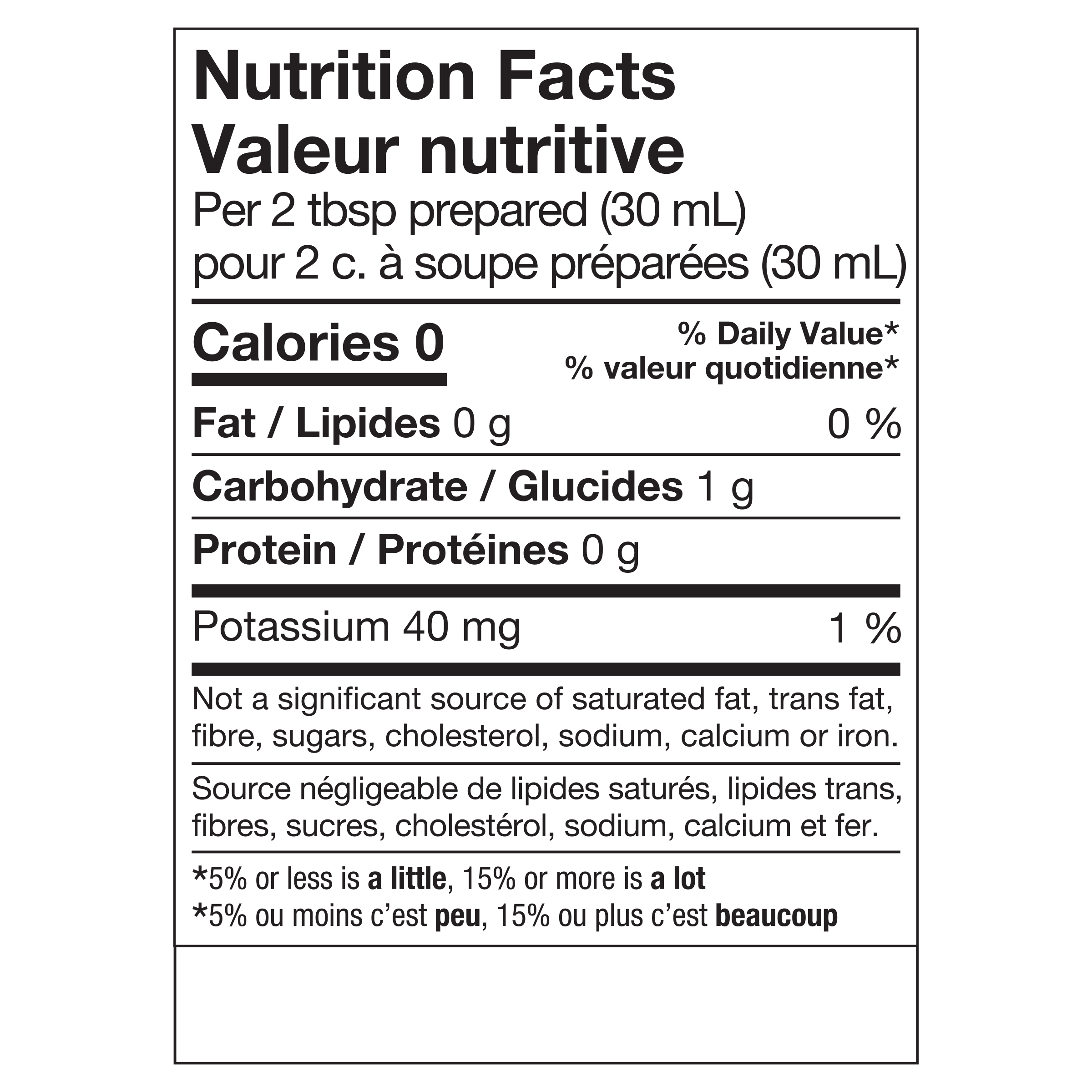Nutrition info for this product.