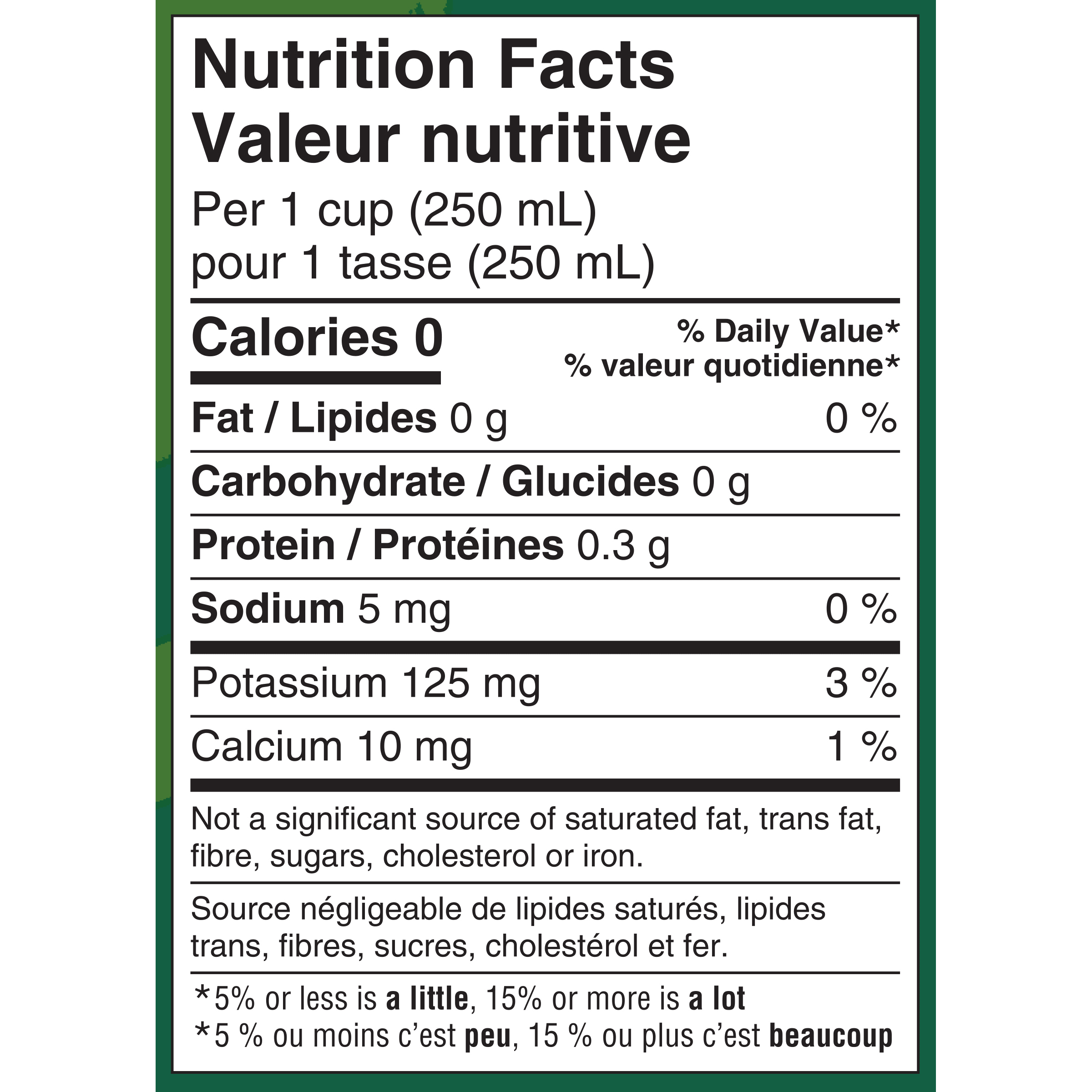 Nutrition info for this product.