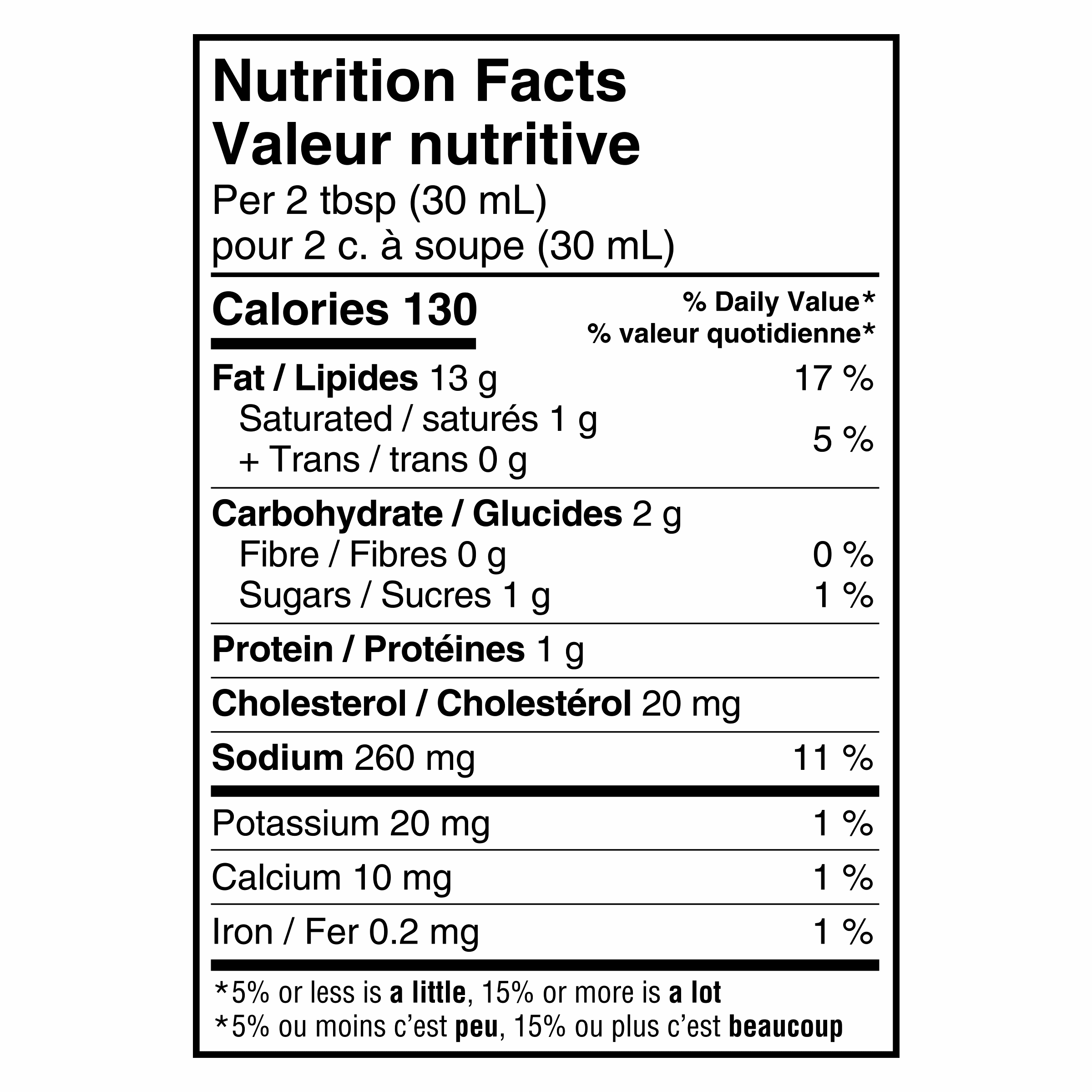 Nutrition info for this product.