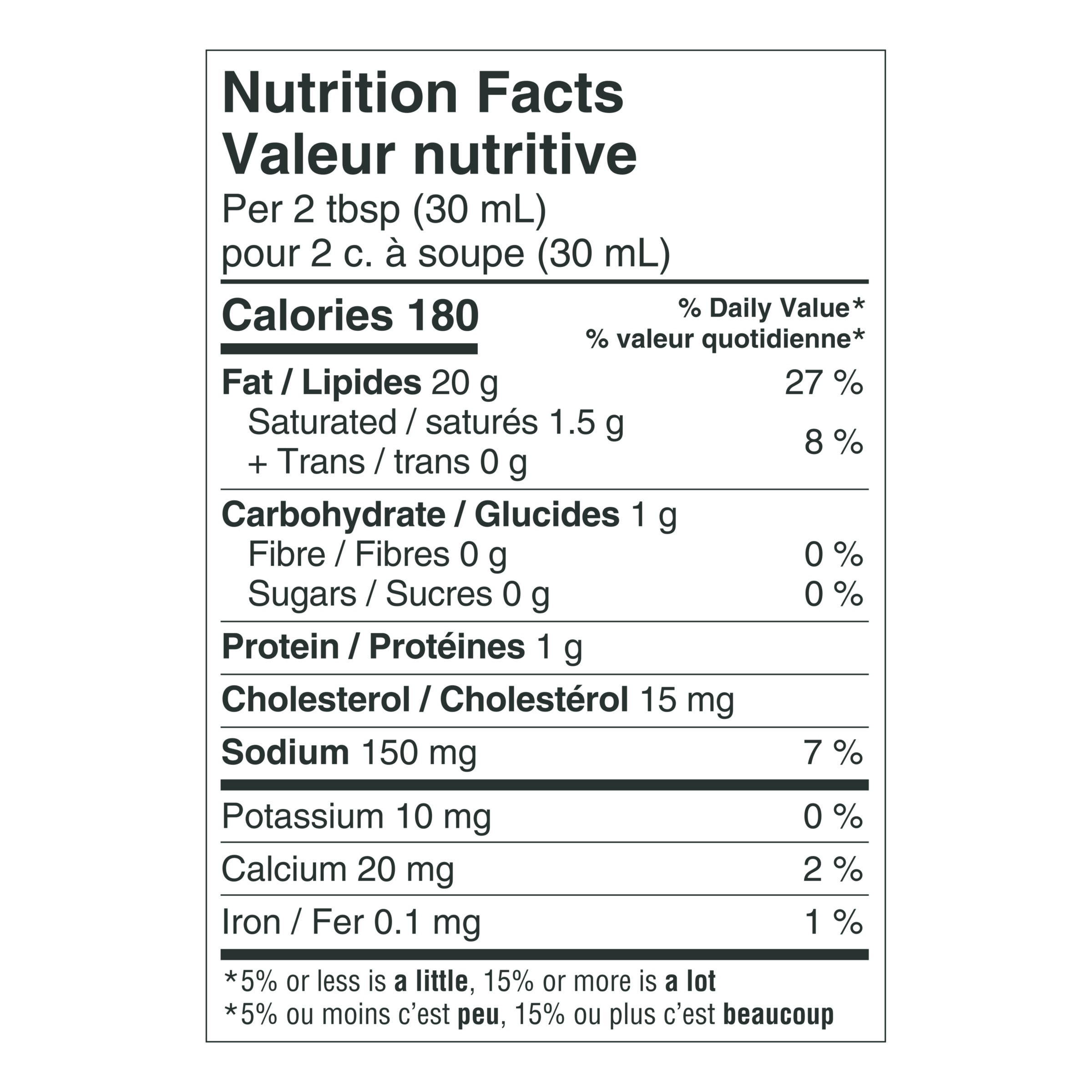 Nutrition info for this product.