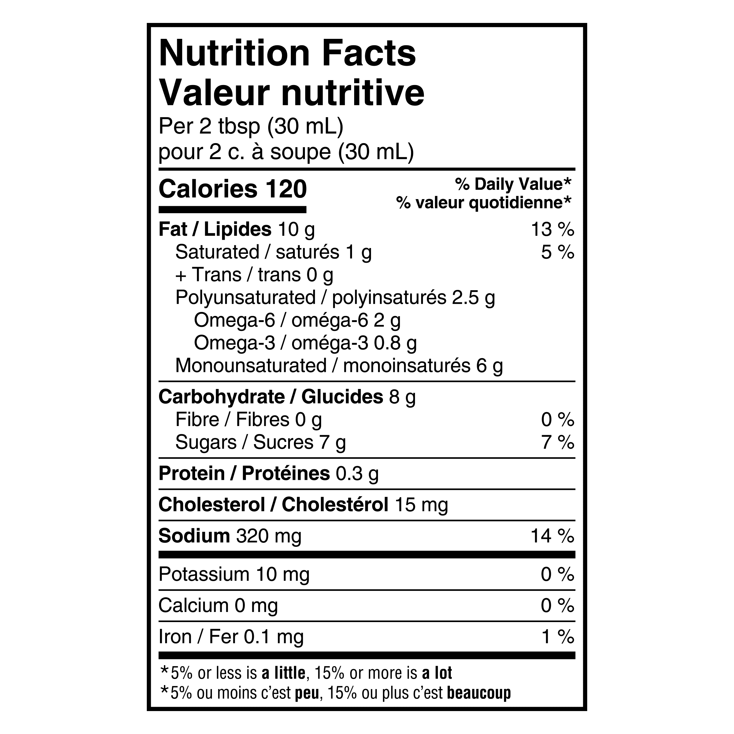Nutrition info for this product.