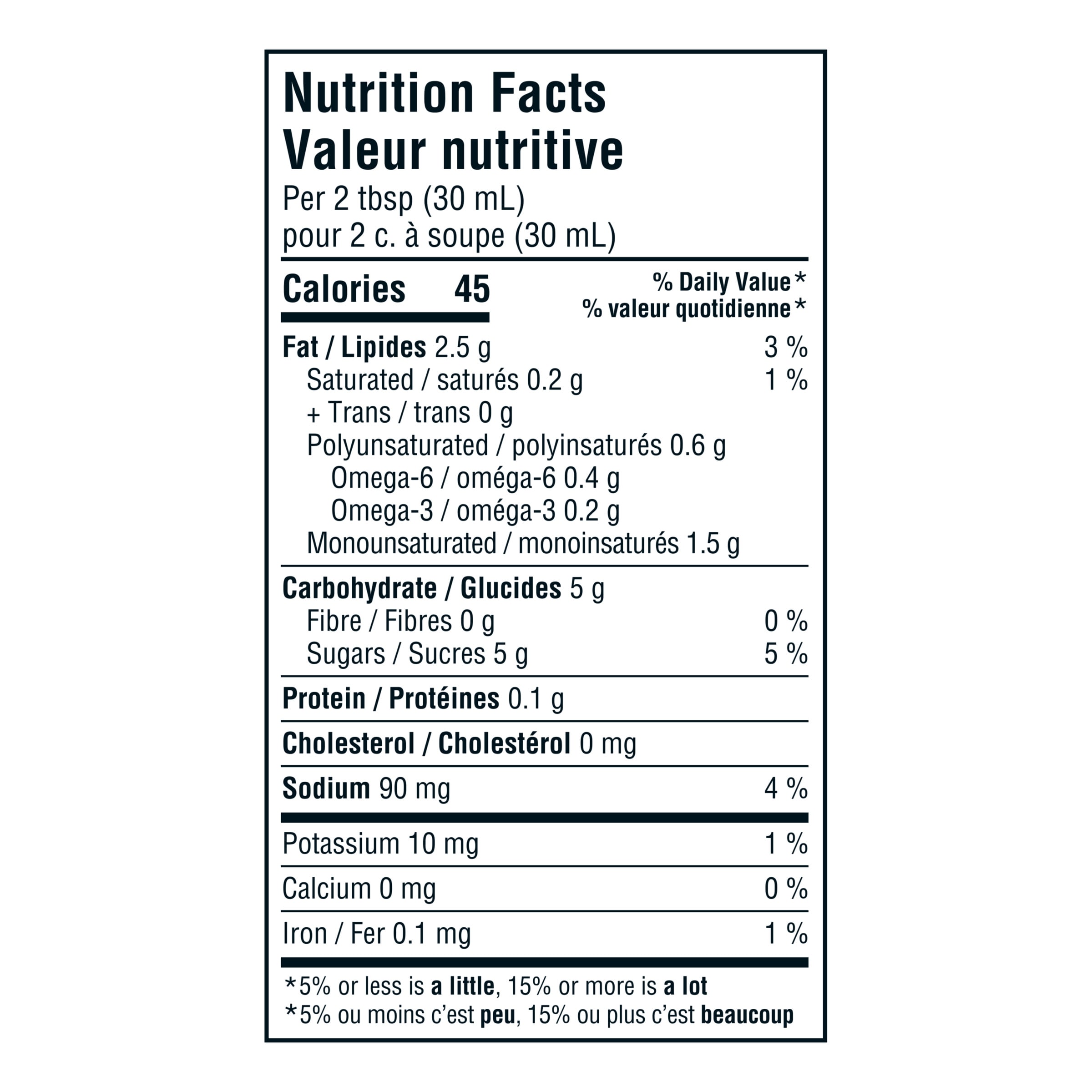 Nutrition info for this product.