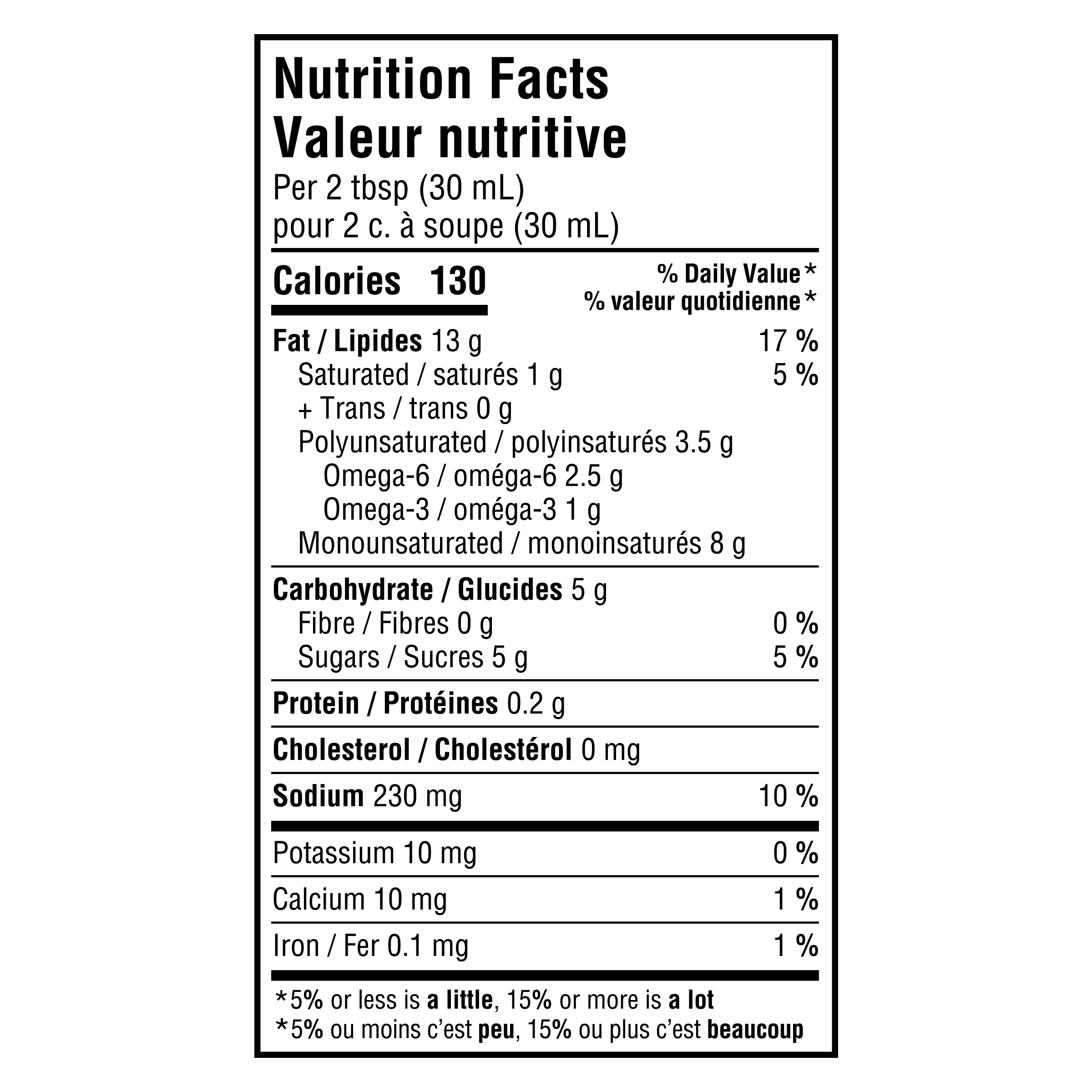 Nutrition info for this product.