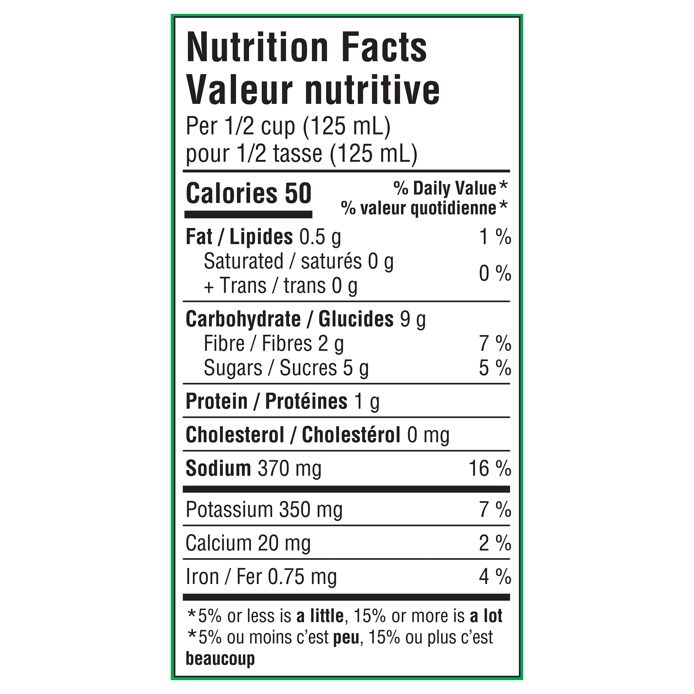 Nutrition info for this product.