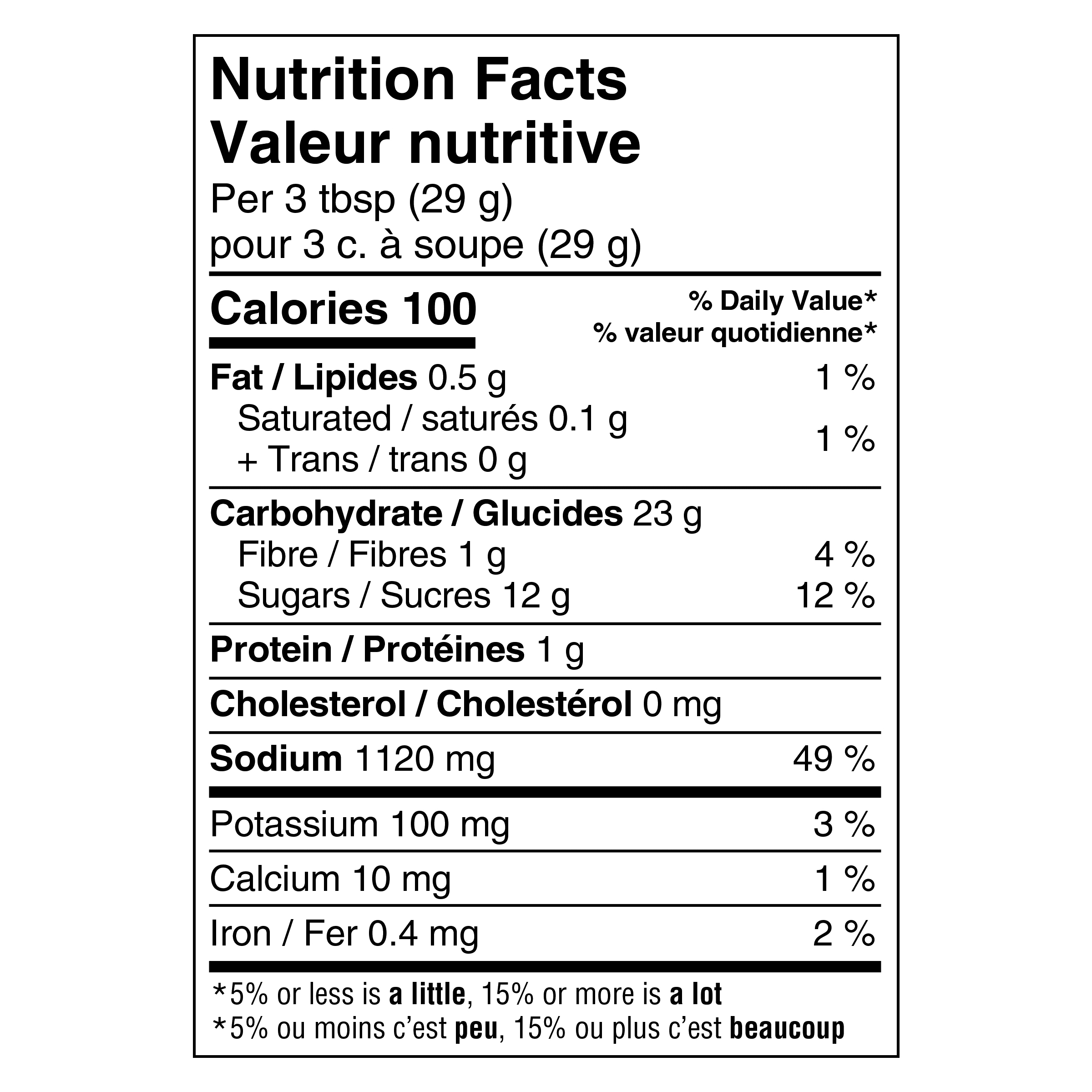 Nutrition info for this product.