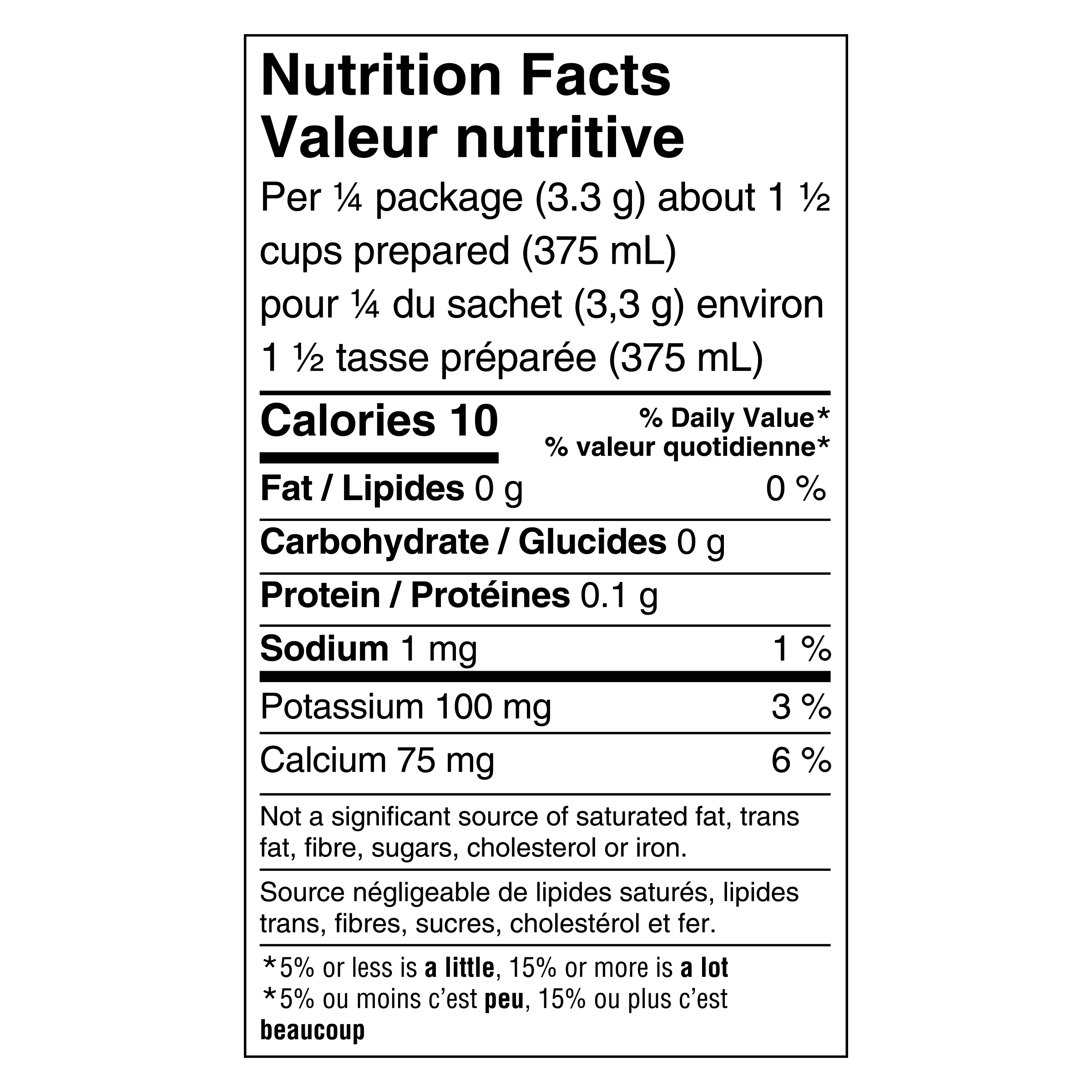 Nutrition info for this product.
