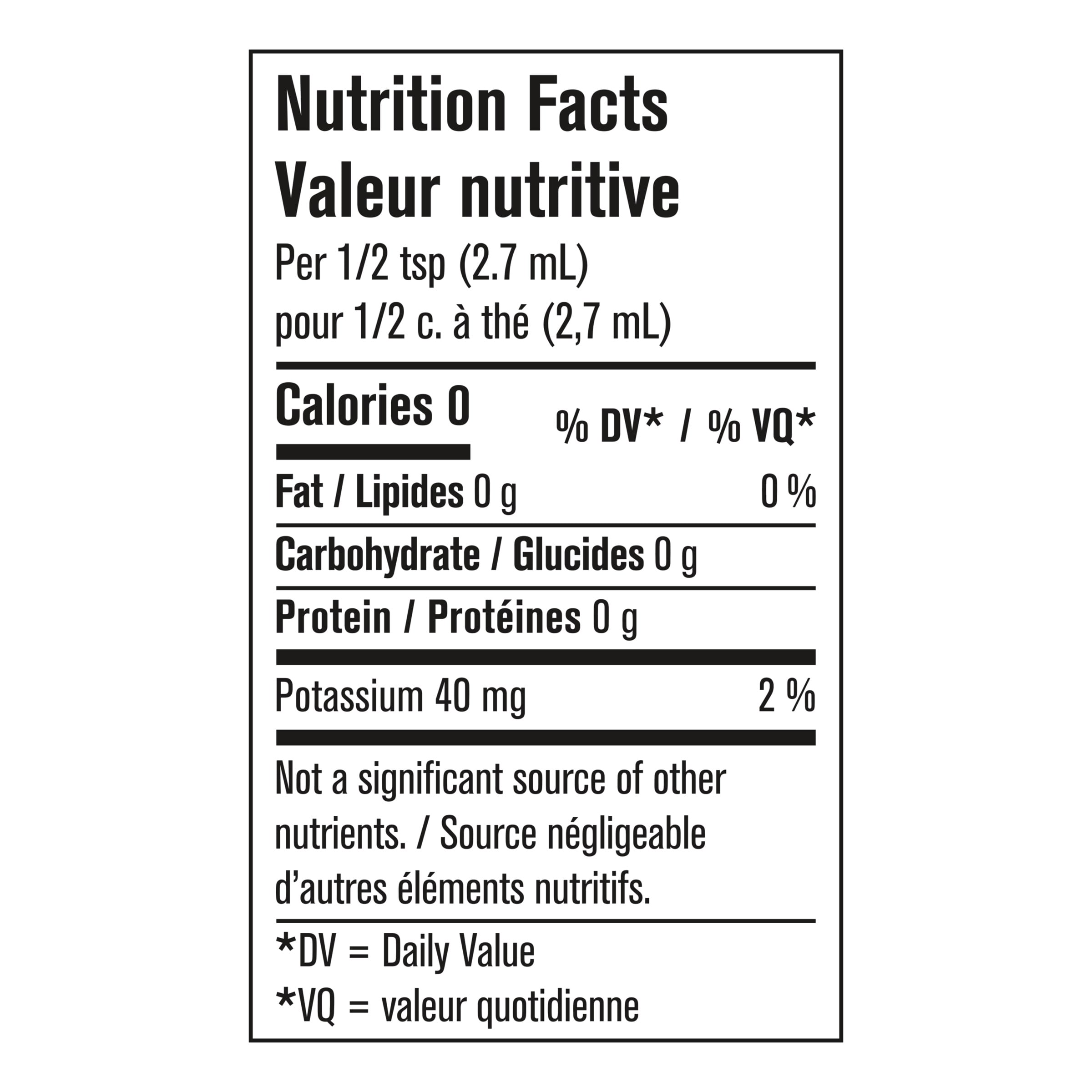 Nutrition info for this product.