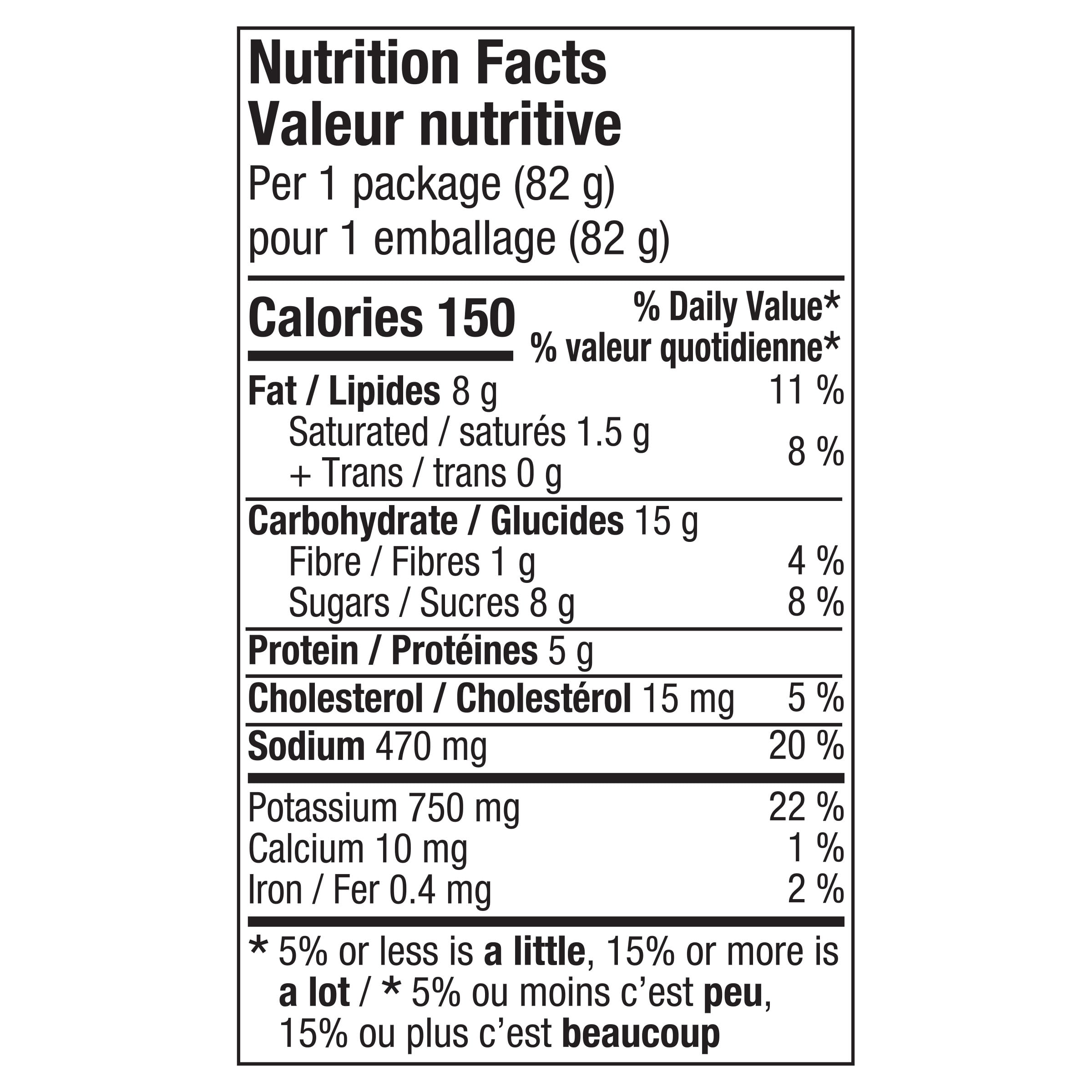 Nutrition info for this product.