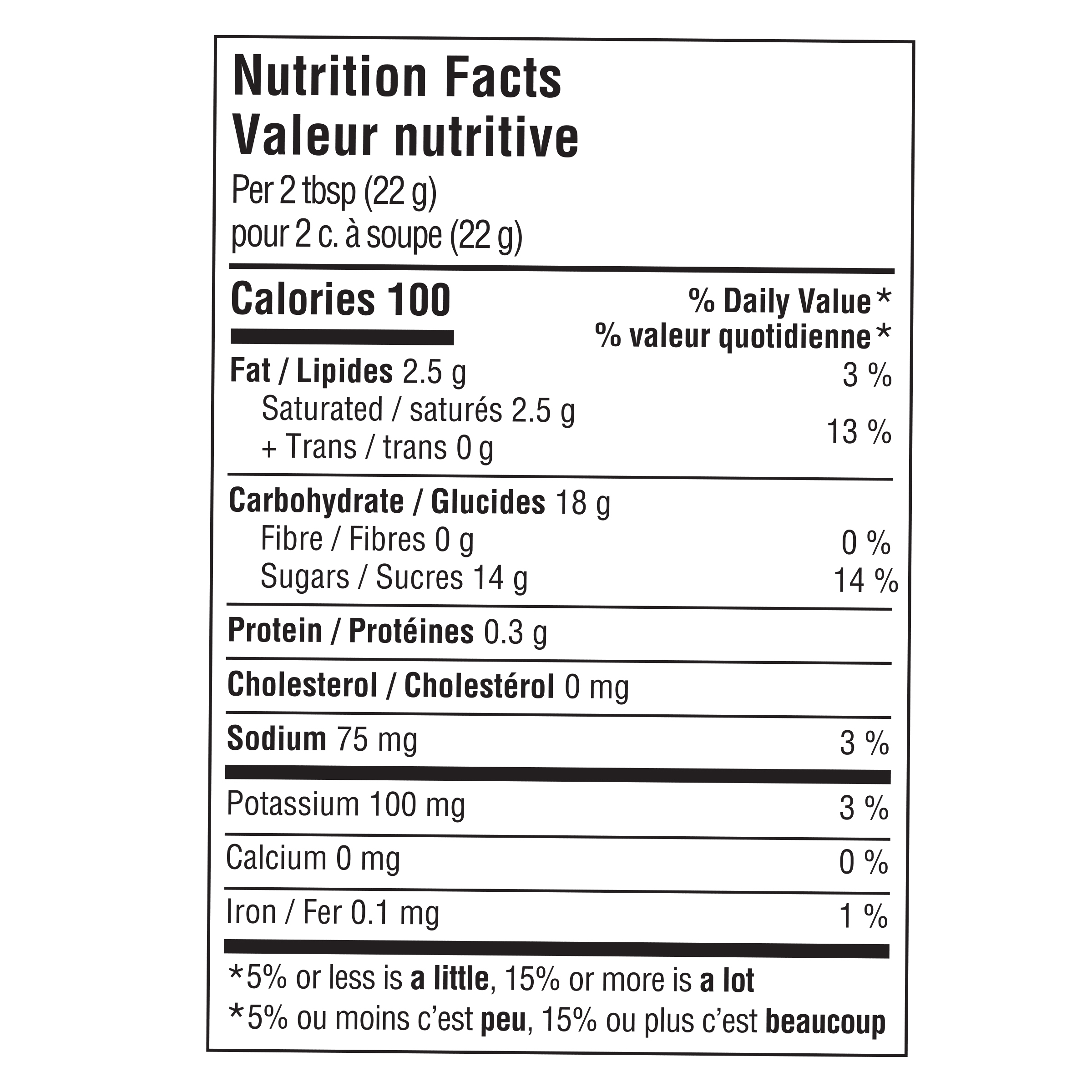 Nutrition info for this product.