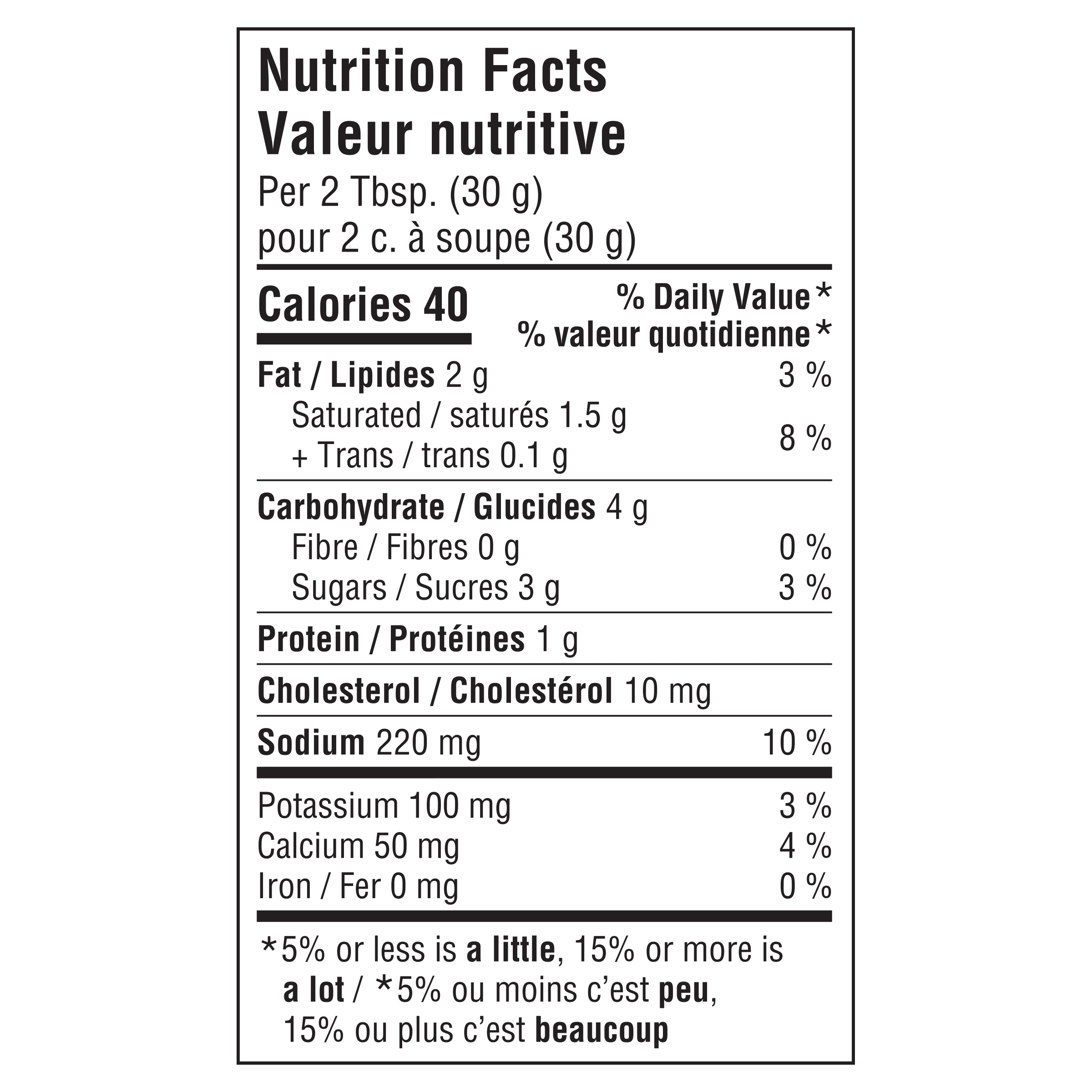 Nutrition info for this product.