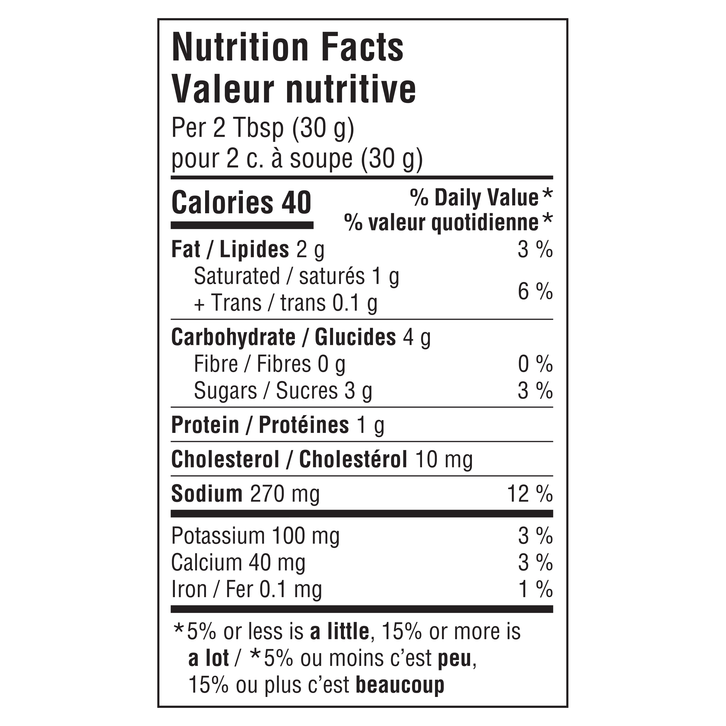 Nutrition info for this product.