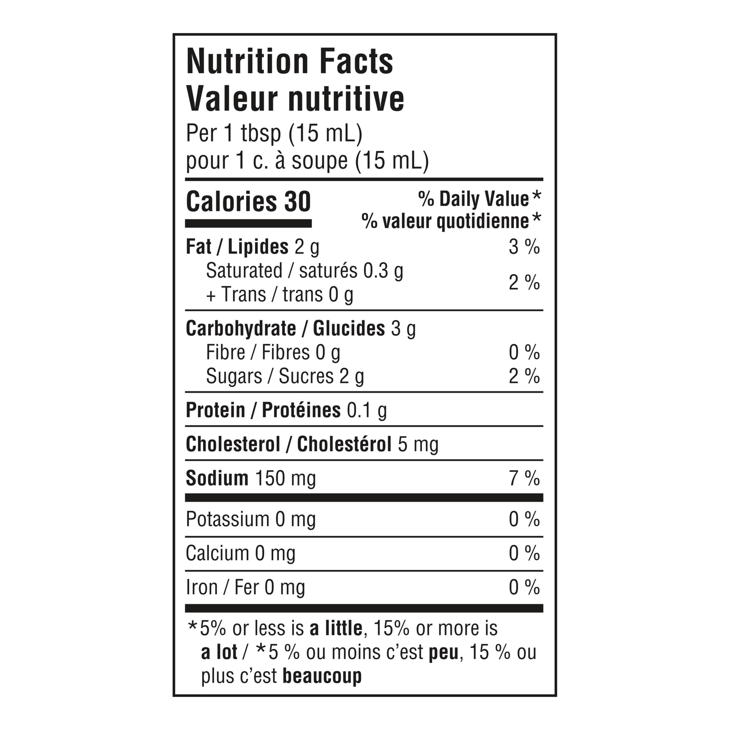 Nutrition info for this product.